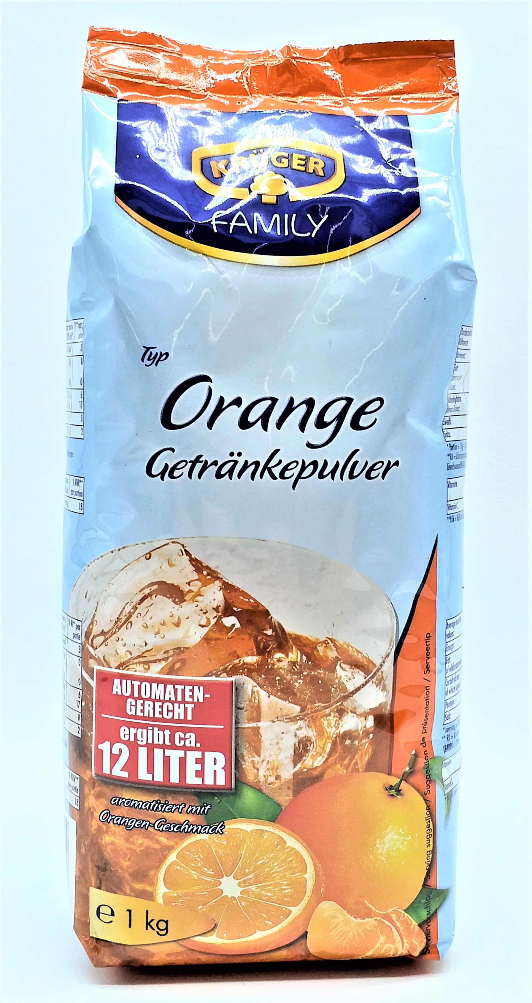 Krüger Orange Getränkepulver 1kg