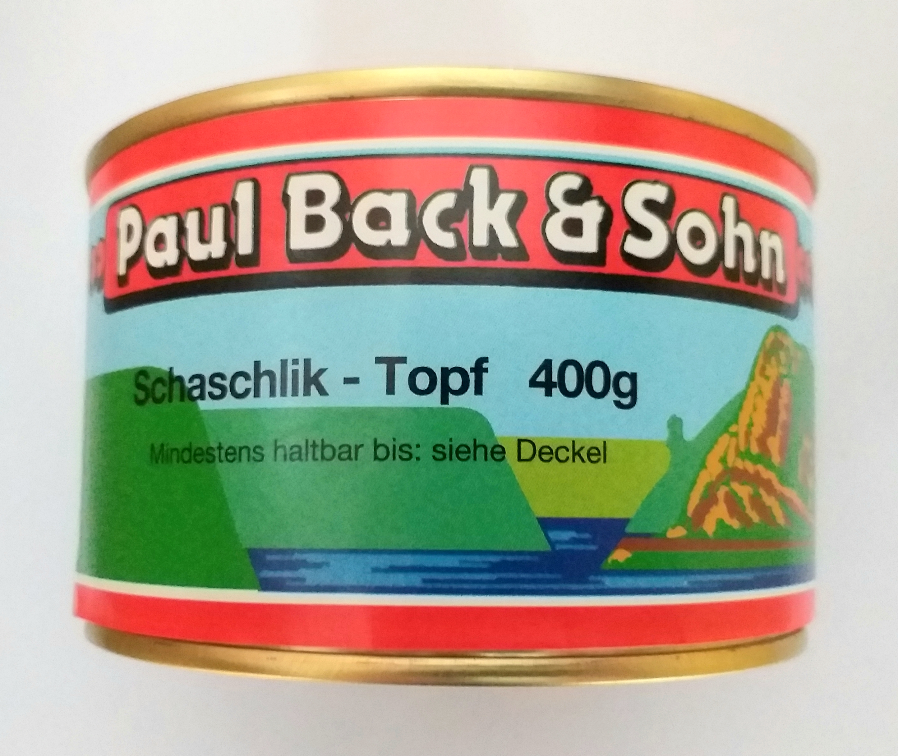"Regional" Schaschlik-Topf Dose 400g 