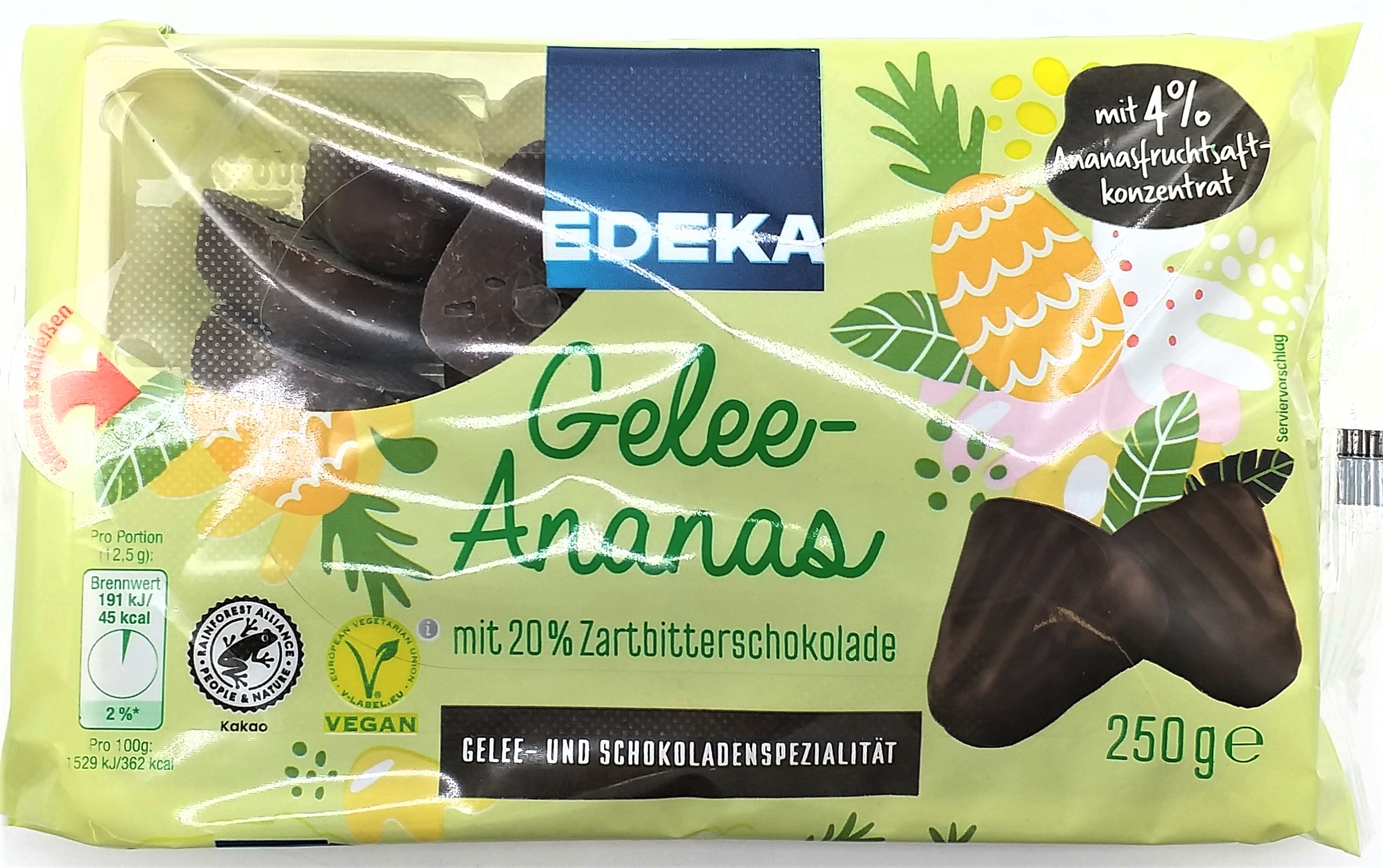 EDEKA Gelee-Ananas-Ecken 250g