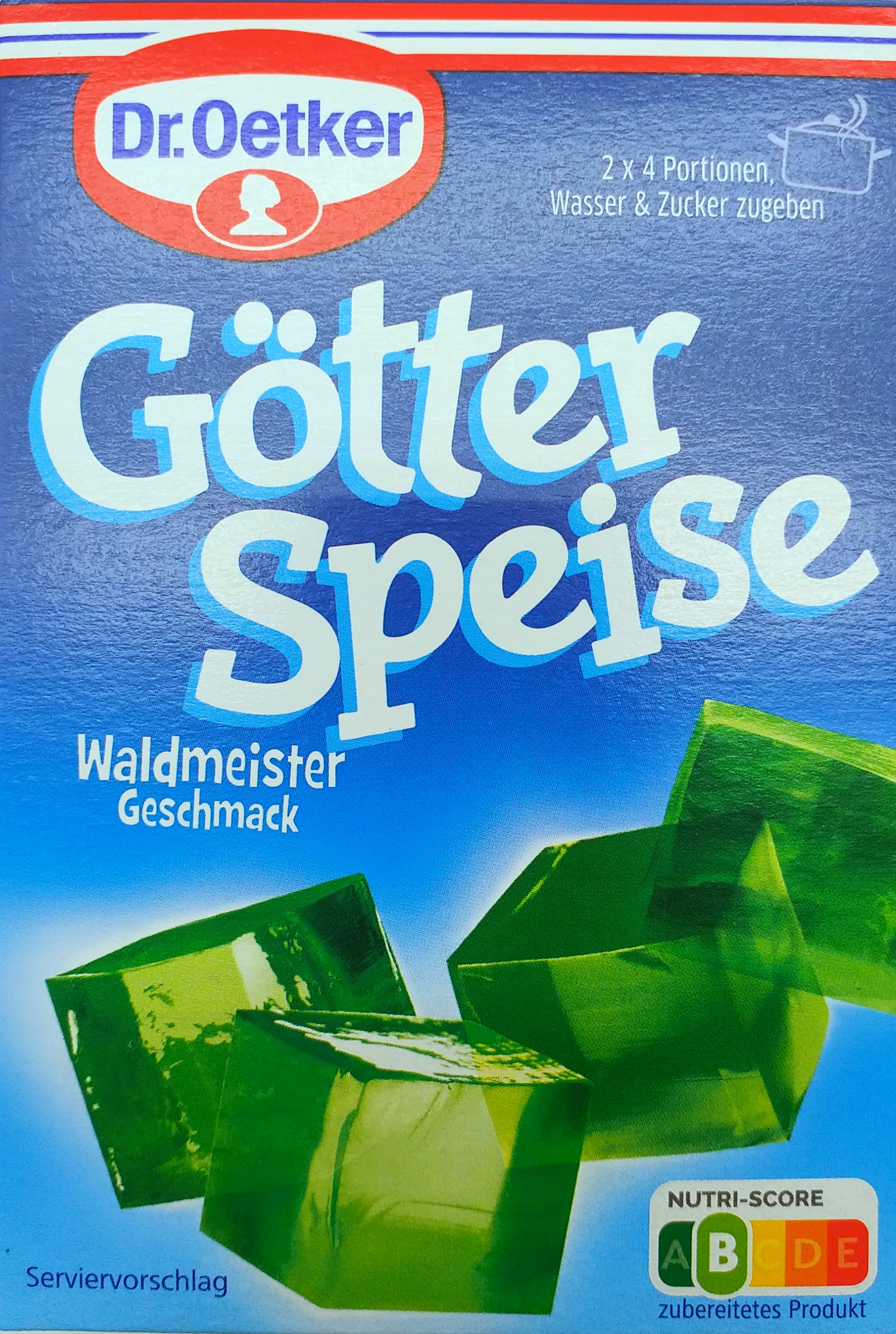 Dr. Oetker Götterspeise Waldmeister-Geschmack 25,2g