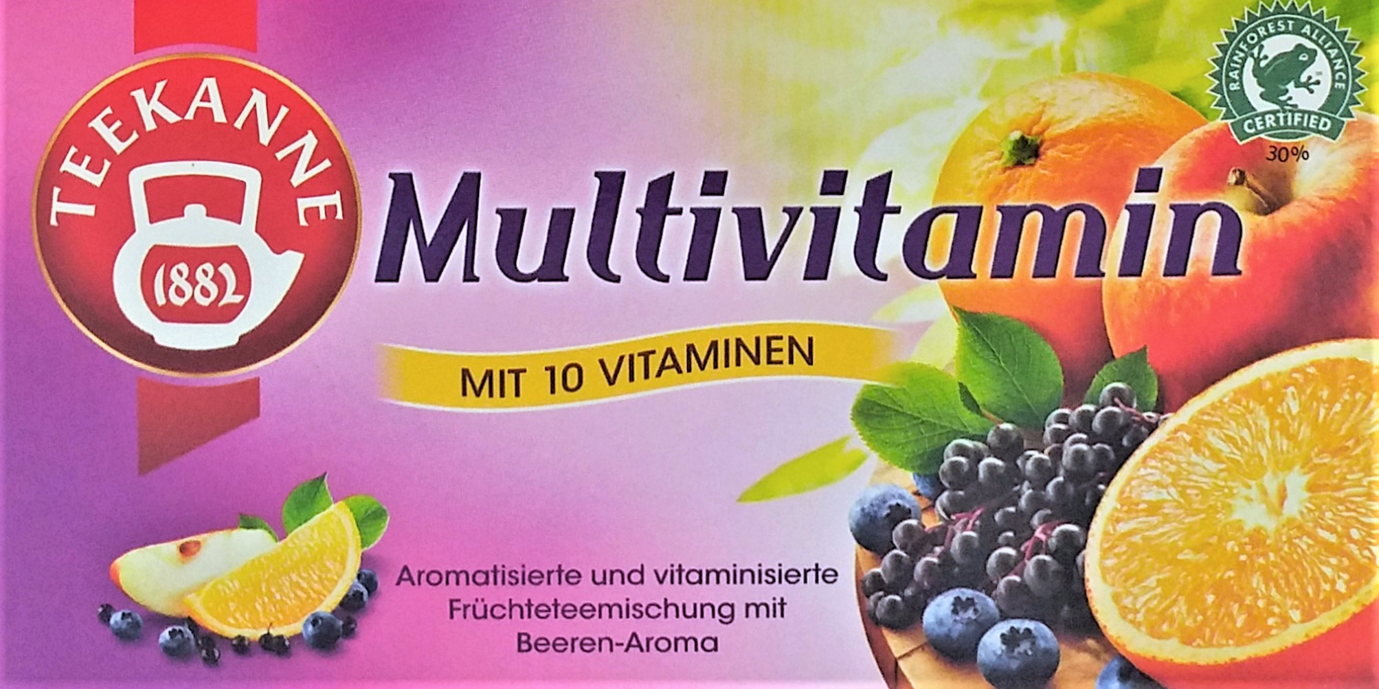 Teekanne Multivitamin Früchtetee 20ST 60g