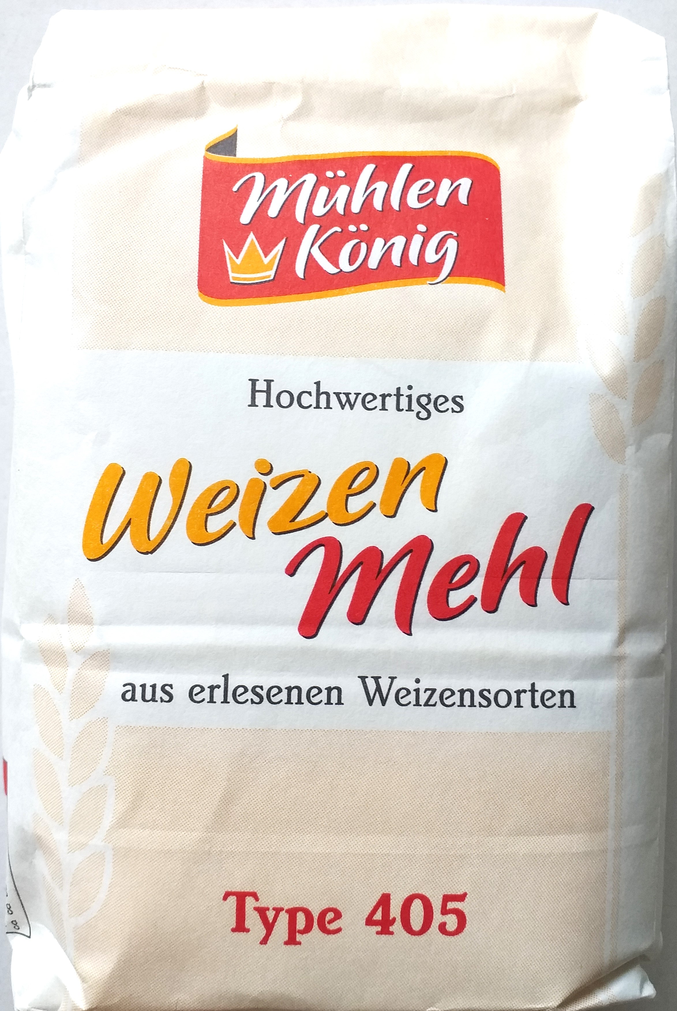 Mühlen König Weizenmehl Type 405 1kg