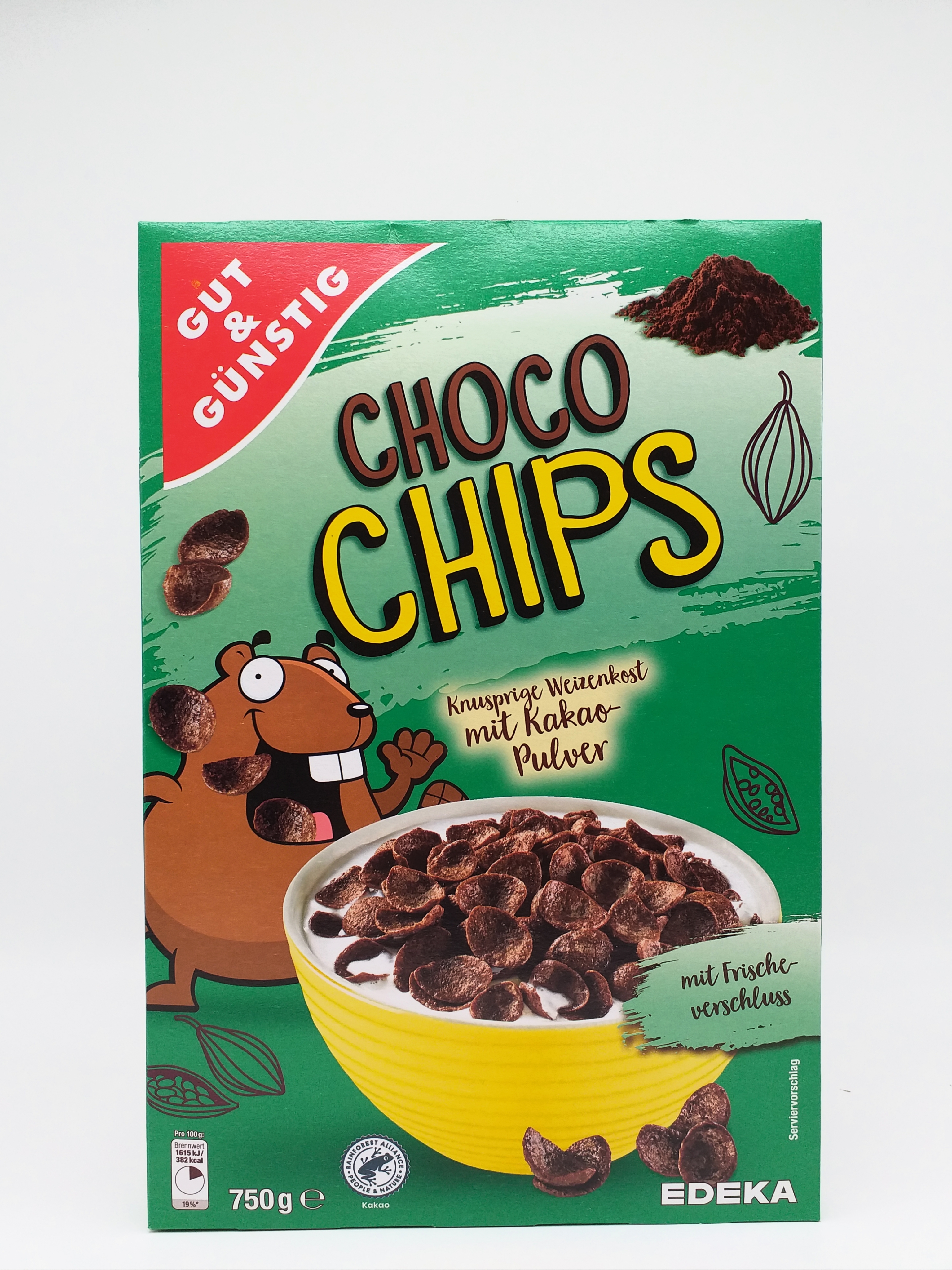 G&G Choco Chips 750g