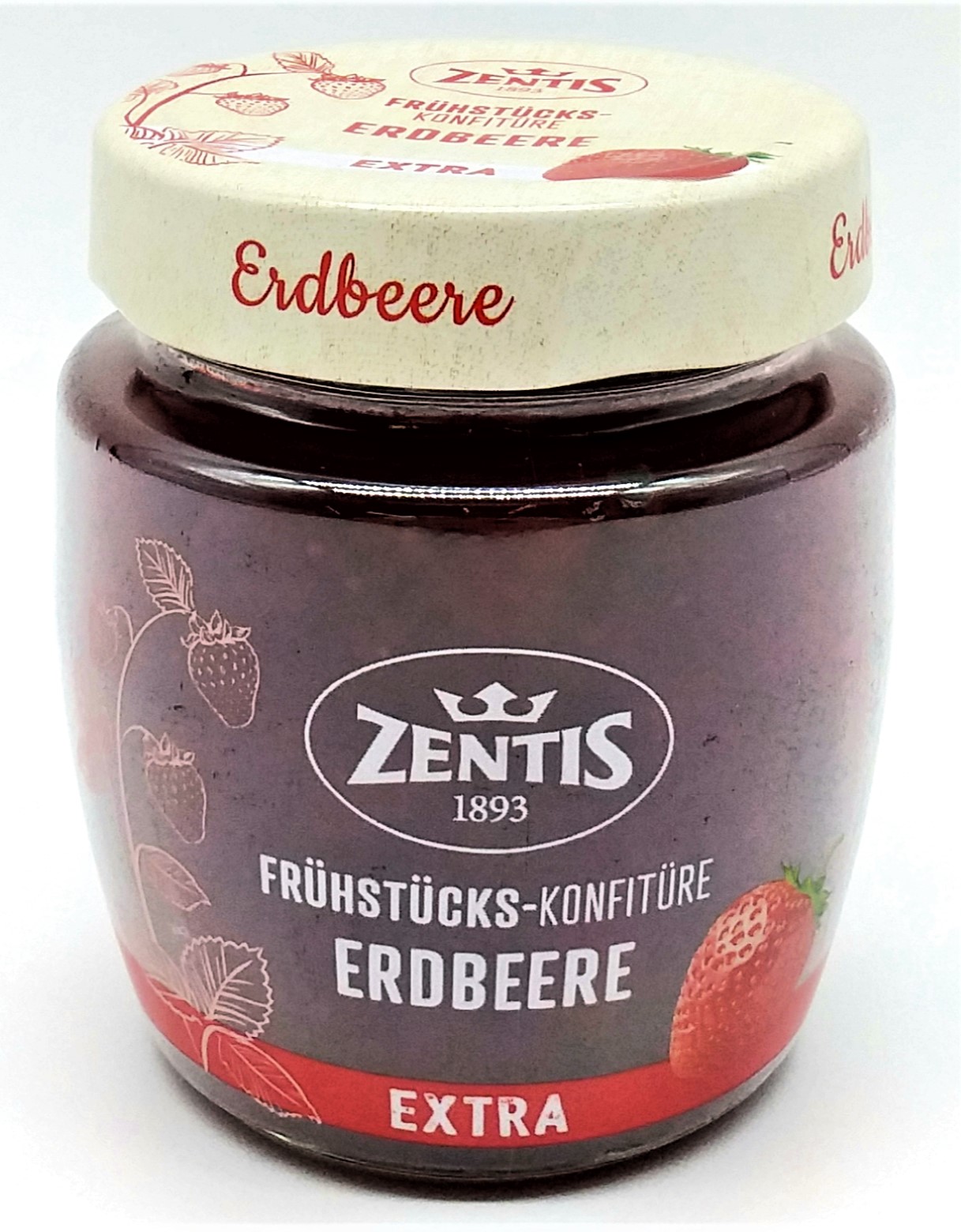 Zentis Frühstück Konfitüre Extra Erdbeere 230g