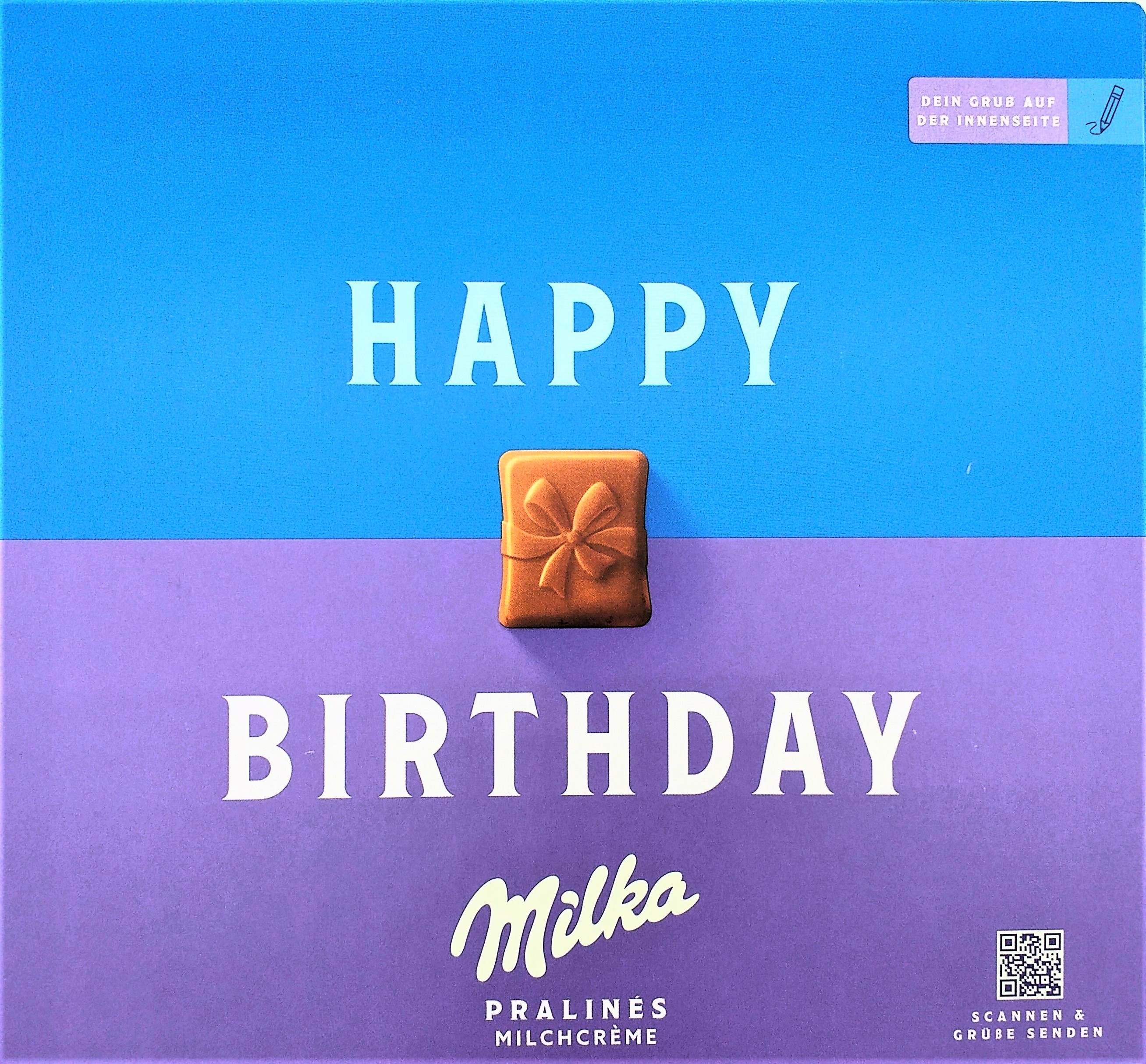 Milka Pralines Herzl.Glückwunsch 110g