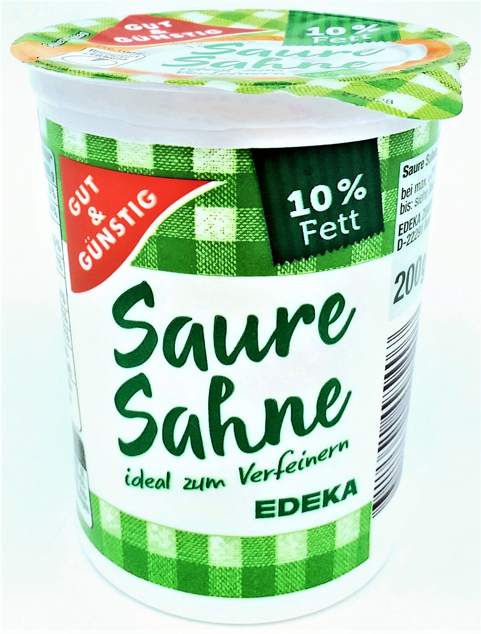 G&G Saure Sahne 10% Fett 200g