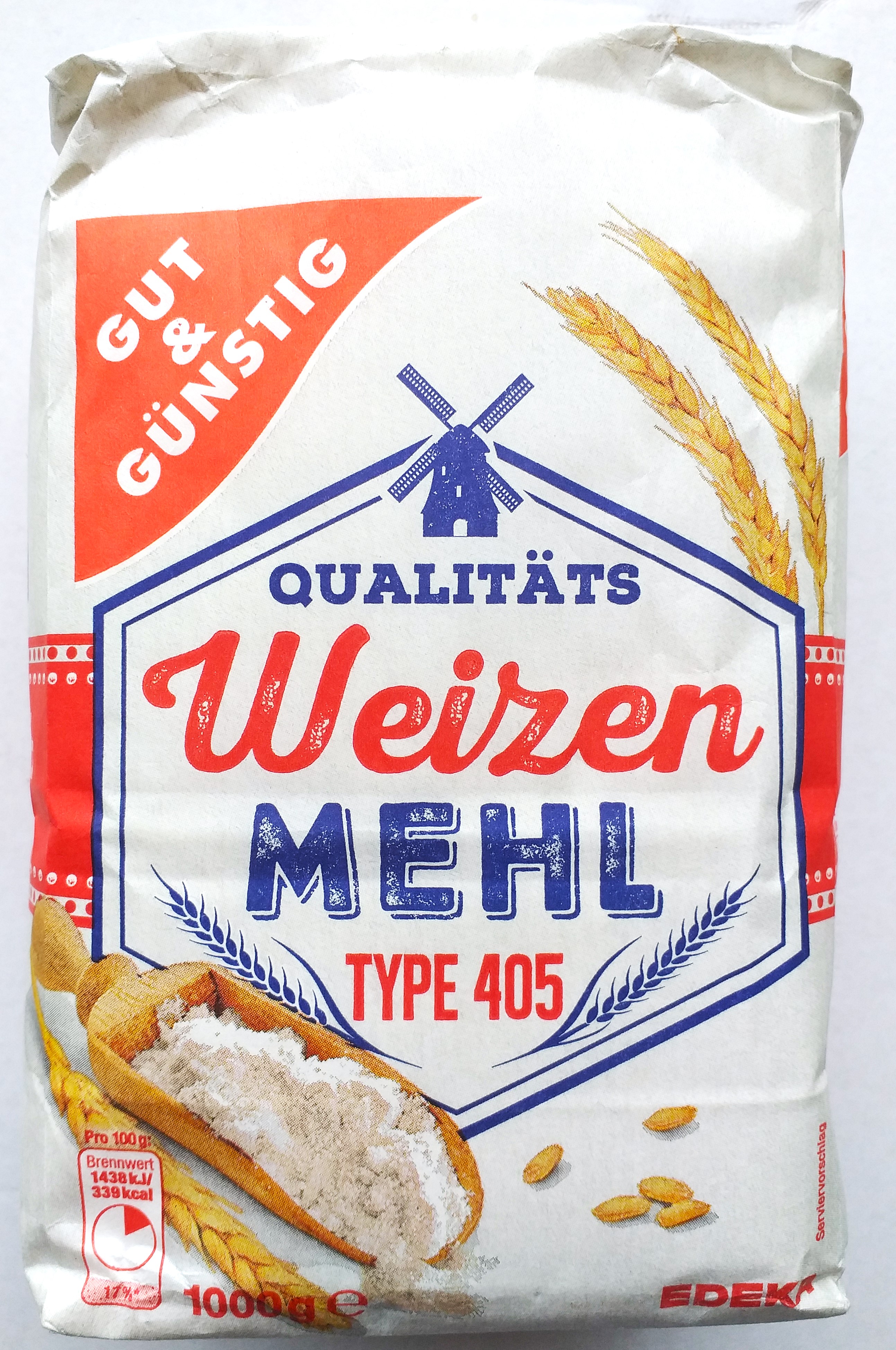 G&G Weizenmehl Type 405 1kg