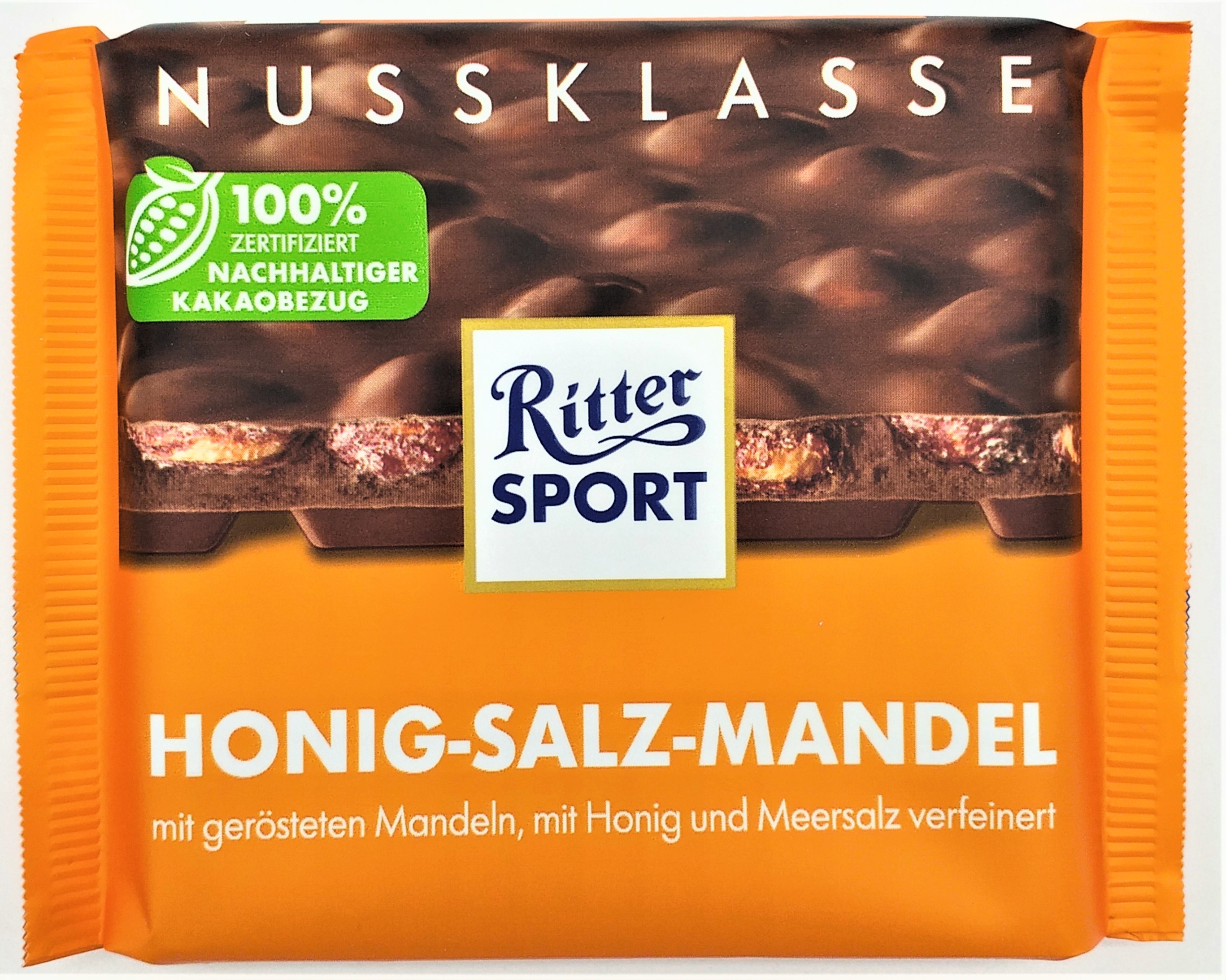 Ritter Sport Honig-Salz-Mandel Tafel 100g