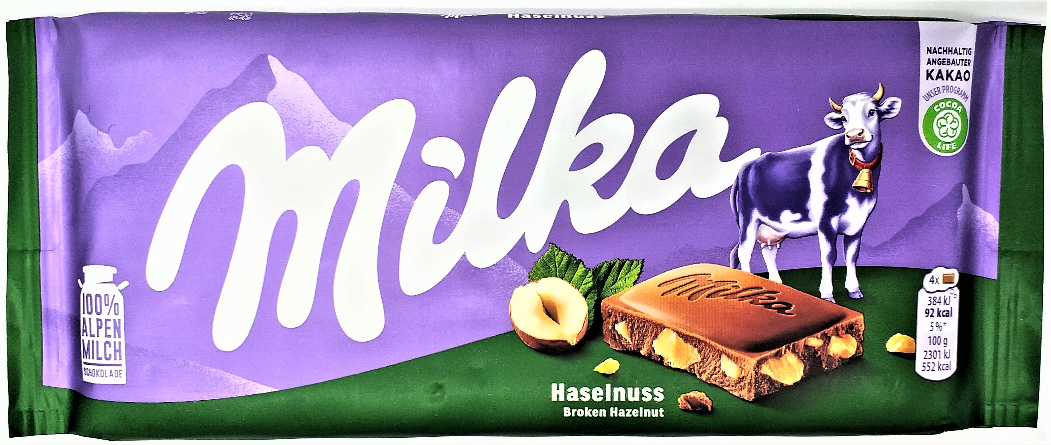 Milka Schokolade Haselnuss 100g