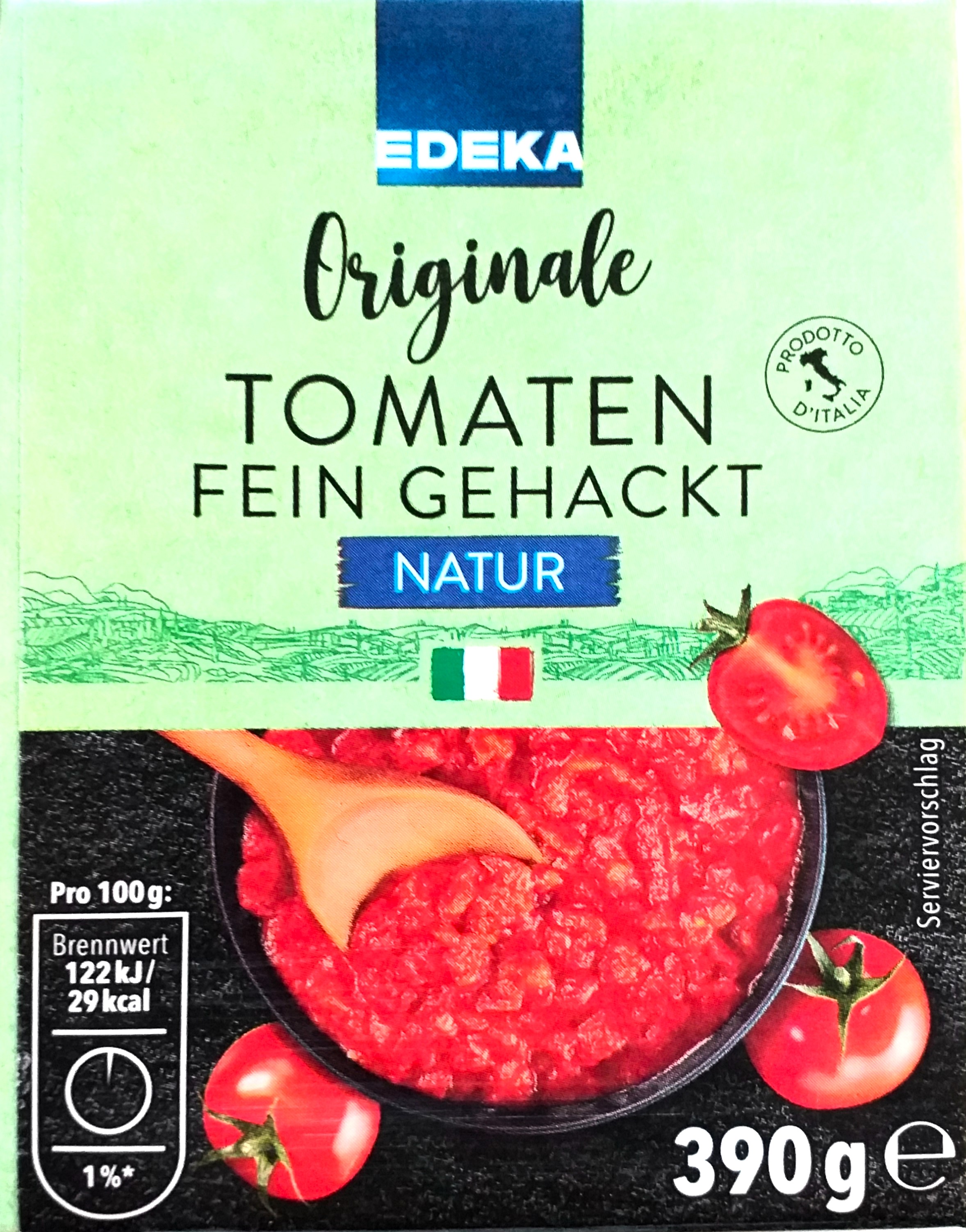 EDEKA Original Tomaten fein gehackt 390g