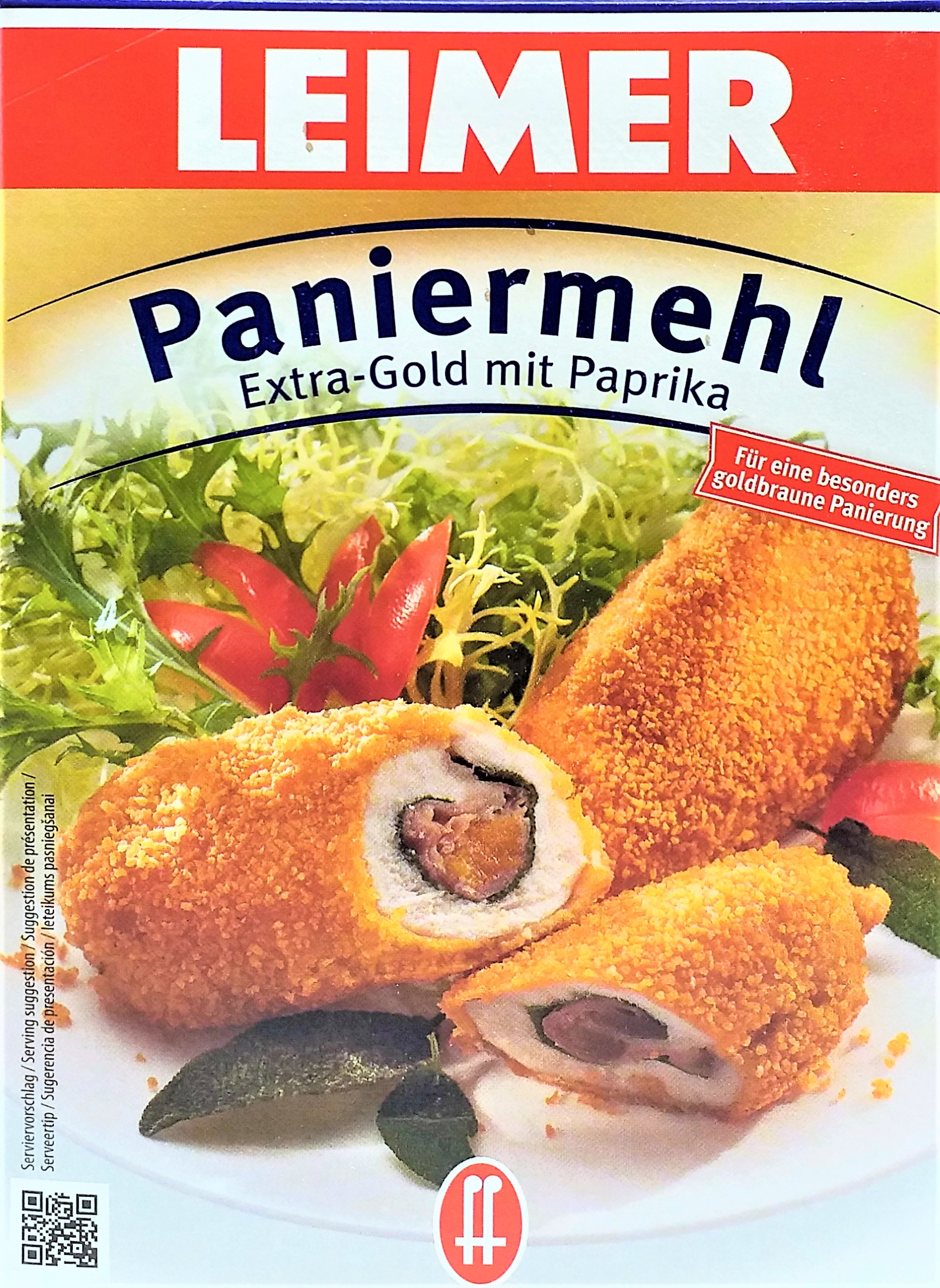 Leimer Paniermehl Extra Gold mit Paprika 400g
