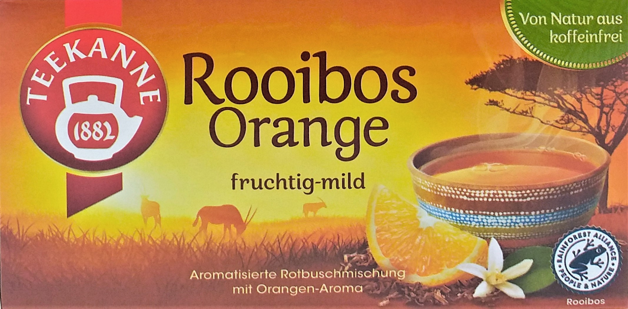 Teekanne Rooibos Orange RFA 20ST 35g
