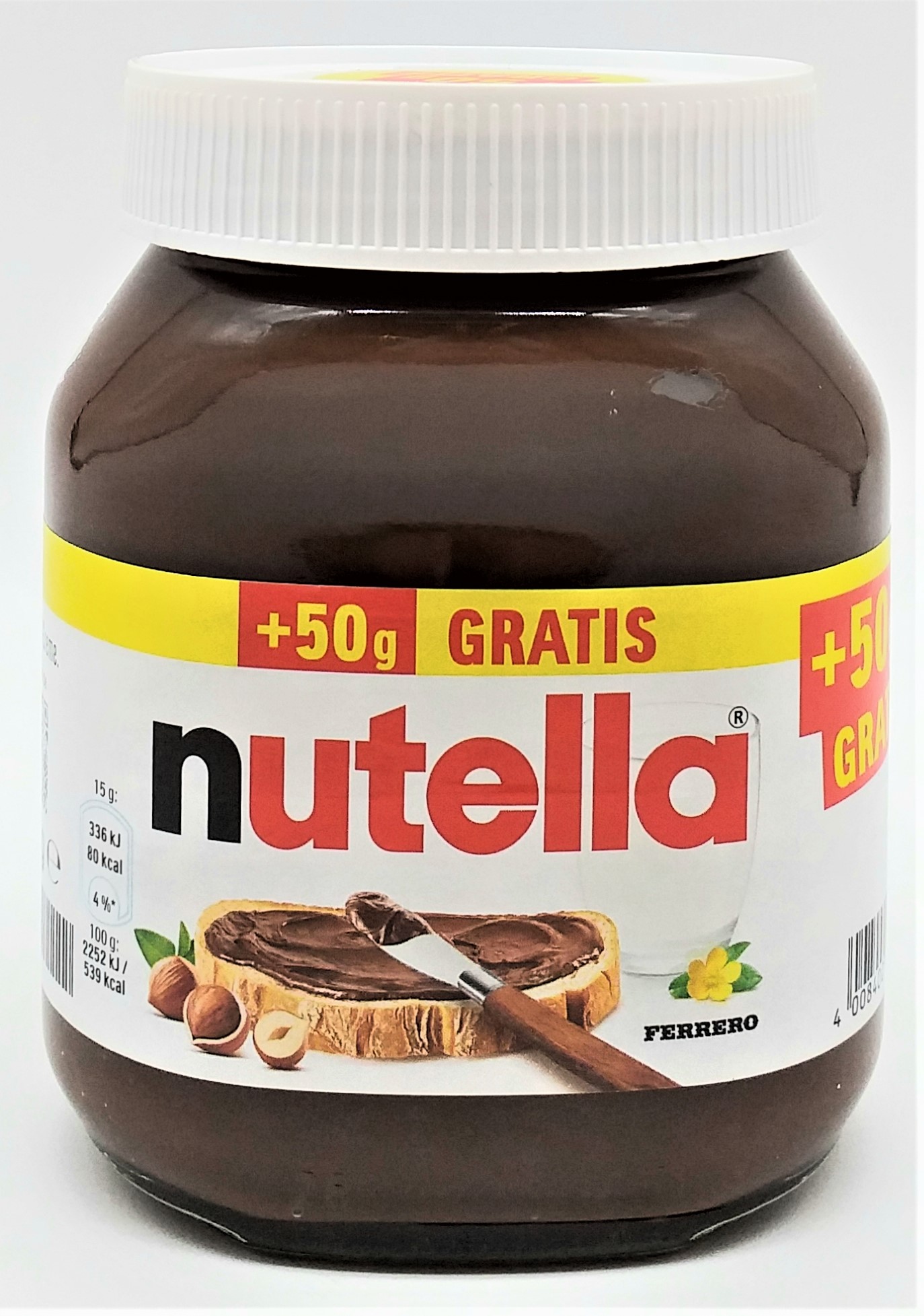 Nutella 450g+50g