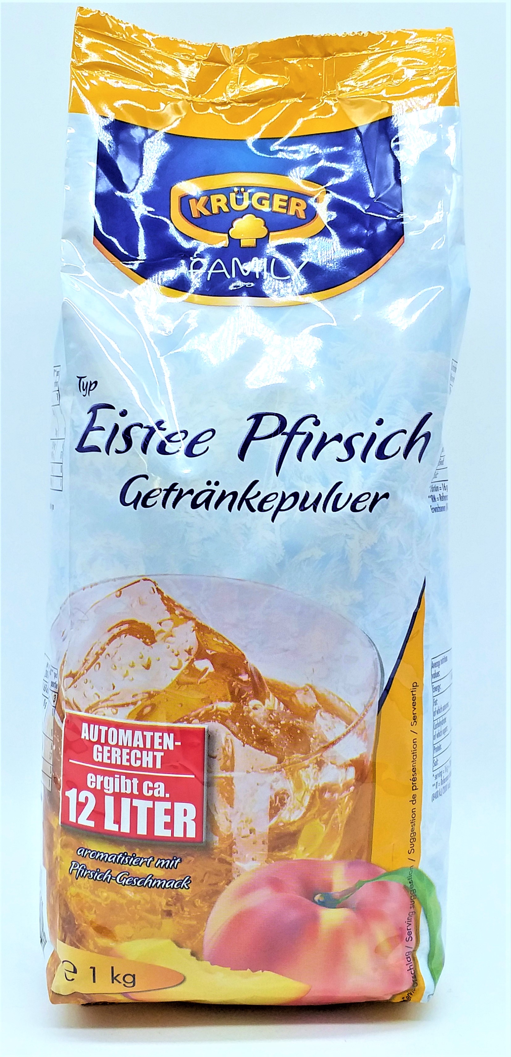 Krüger Eistee Pfirsich 1kg