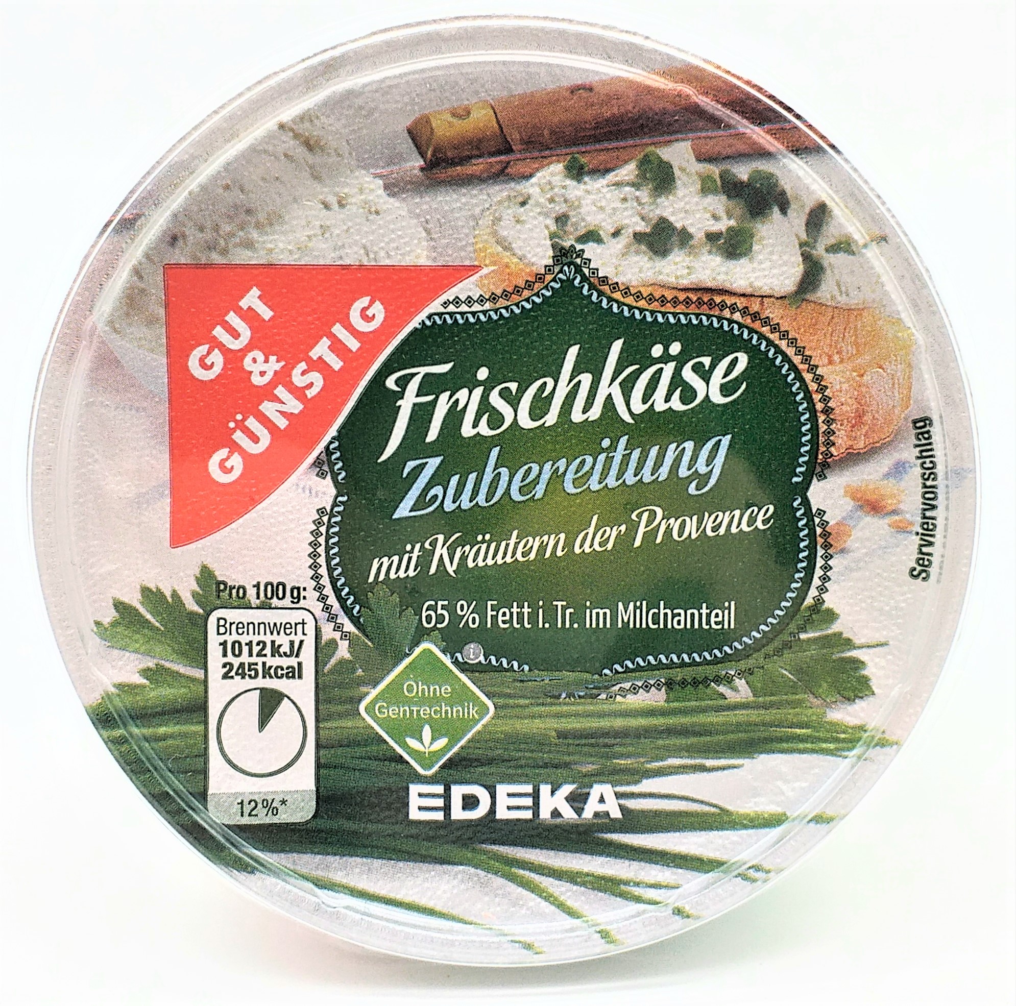 G&G Frischkäse Kräuter 65% Fett i. Tr.150g 