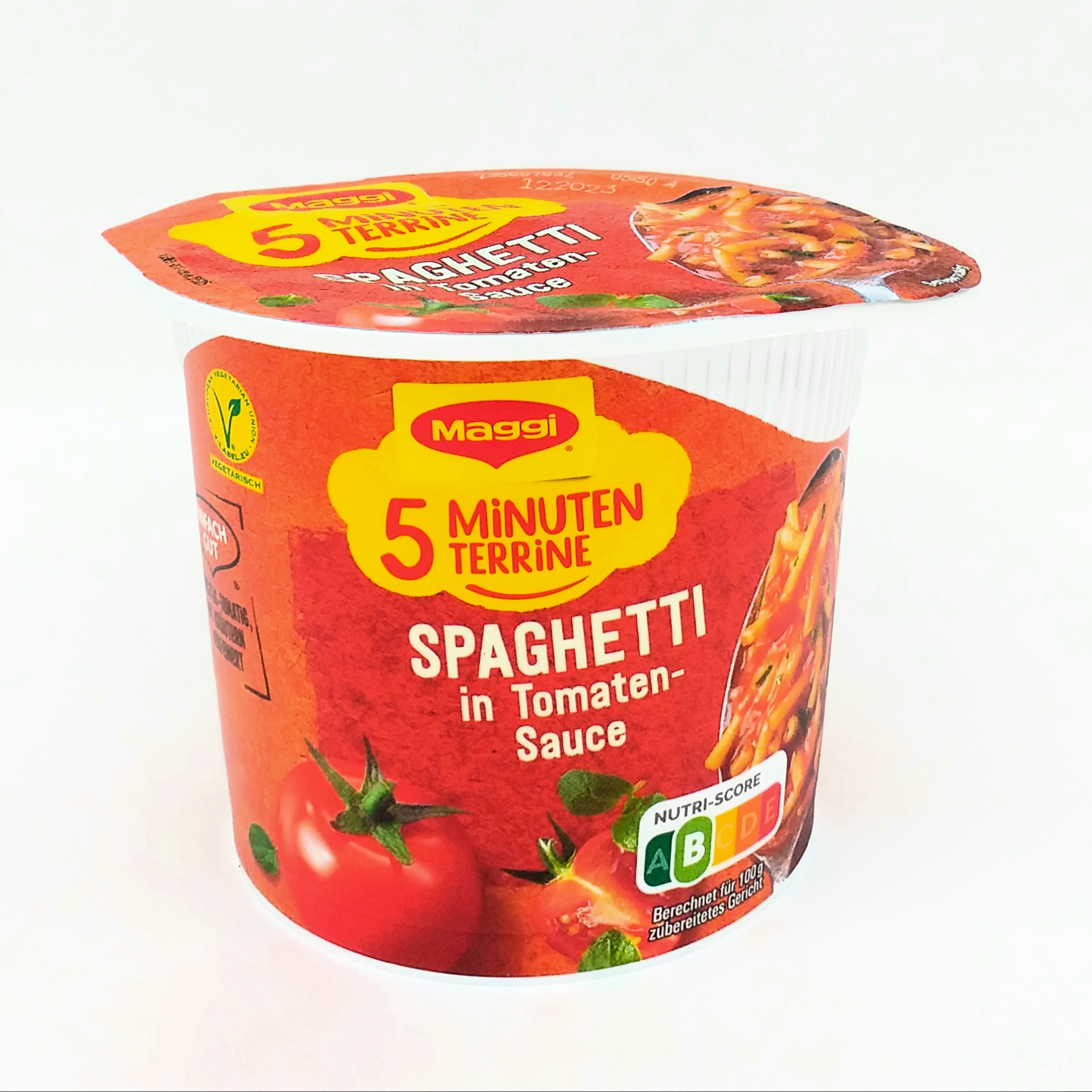 Maggi 5 Minuten Terrine Spaghetti Tomaten-Sauce 60g