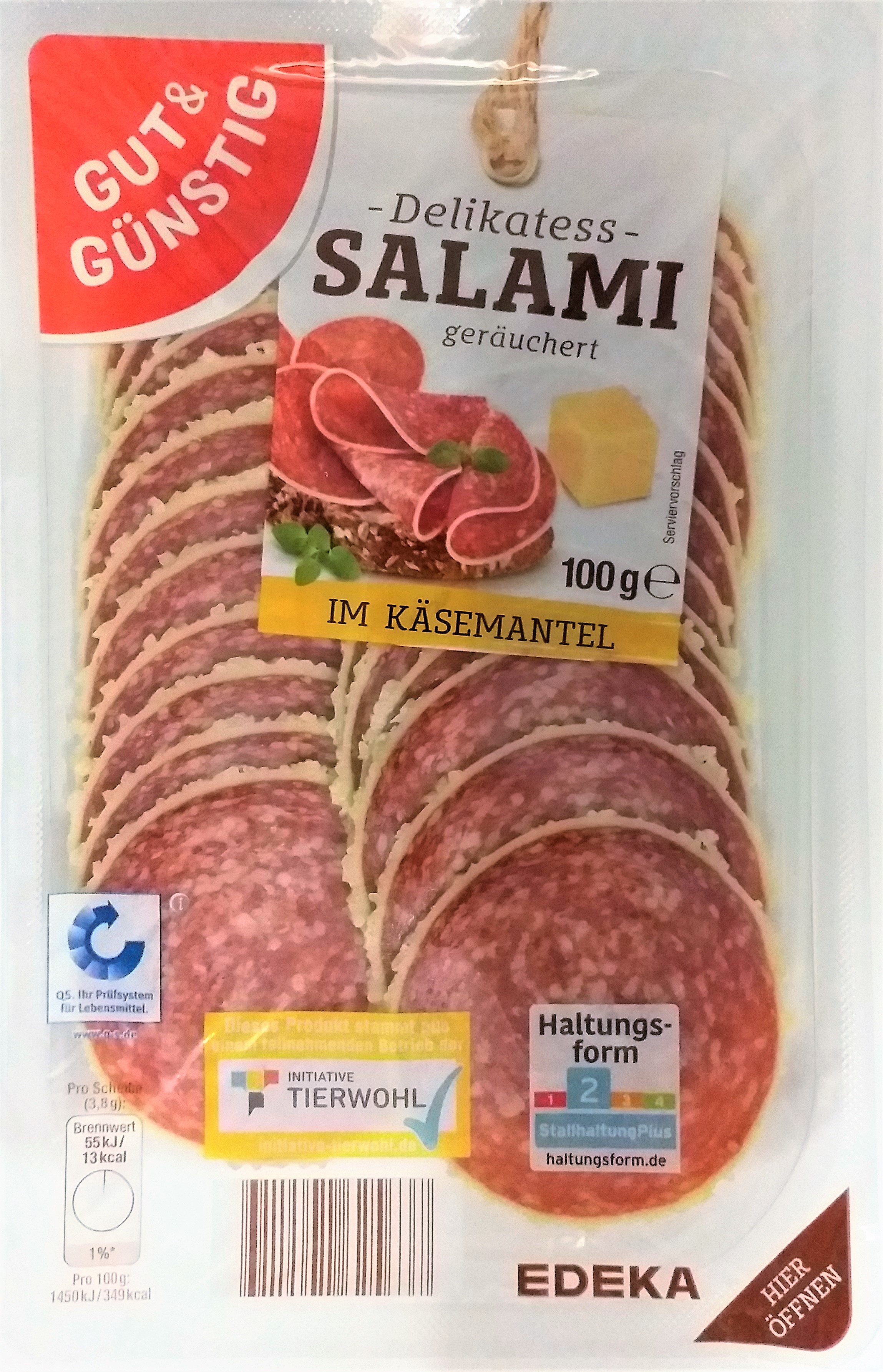 G&G Salami im Käsemantel 100g QS
