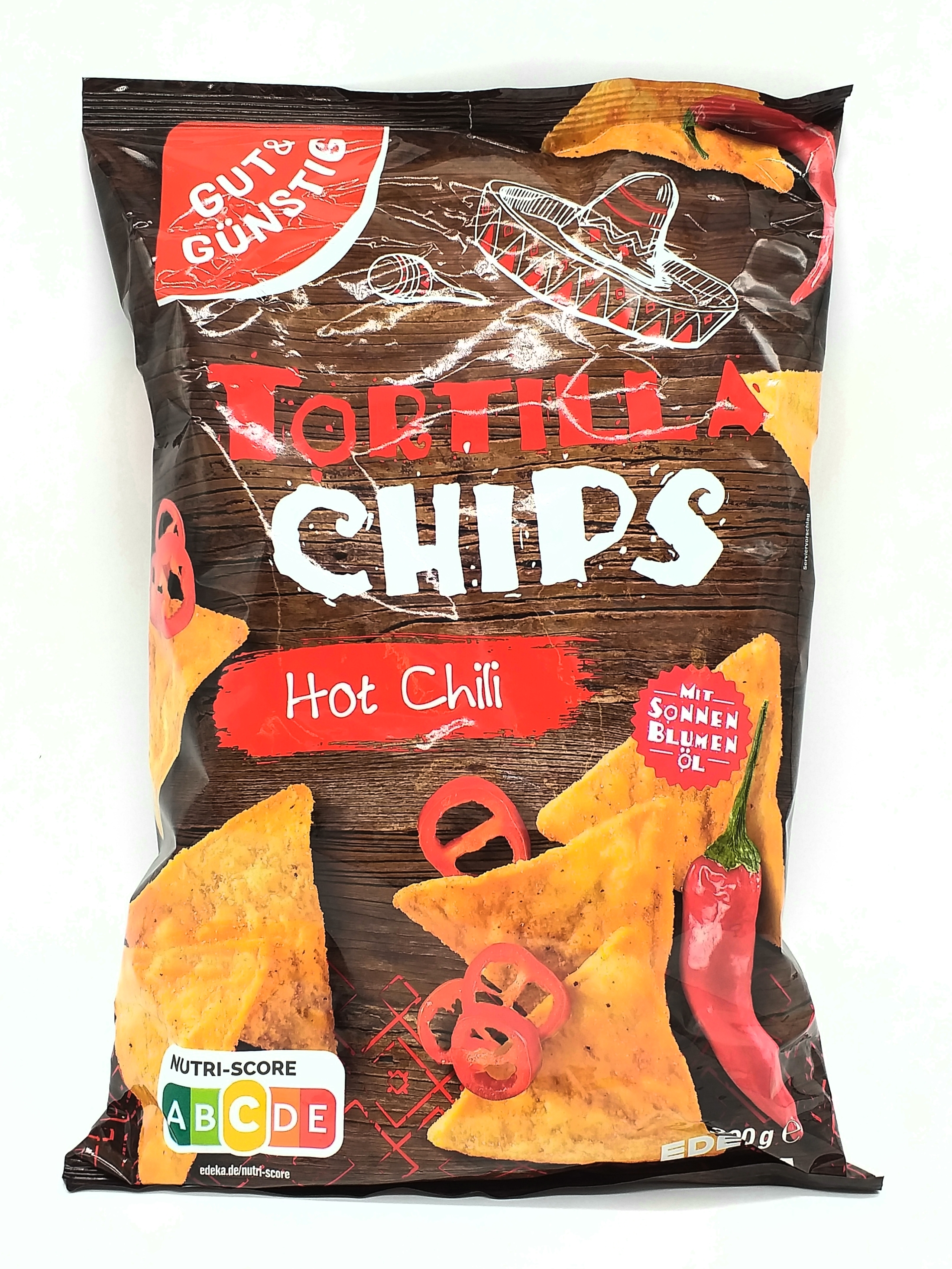 G&G Tortilla Chips Hot Chili 300g
