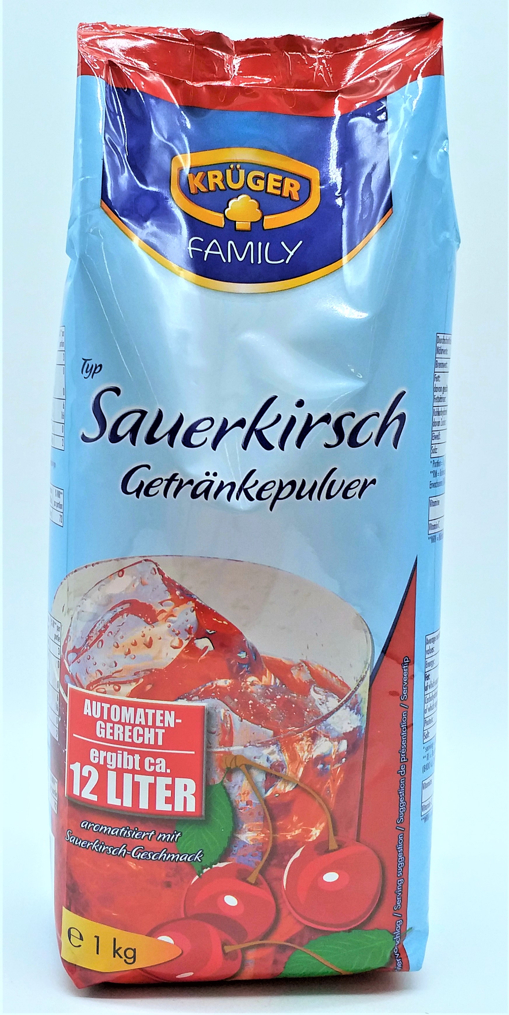 Krüger Sauerkirsch Getränkepulver 1kg