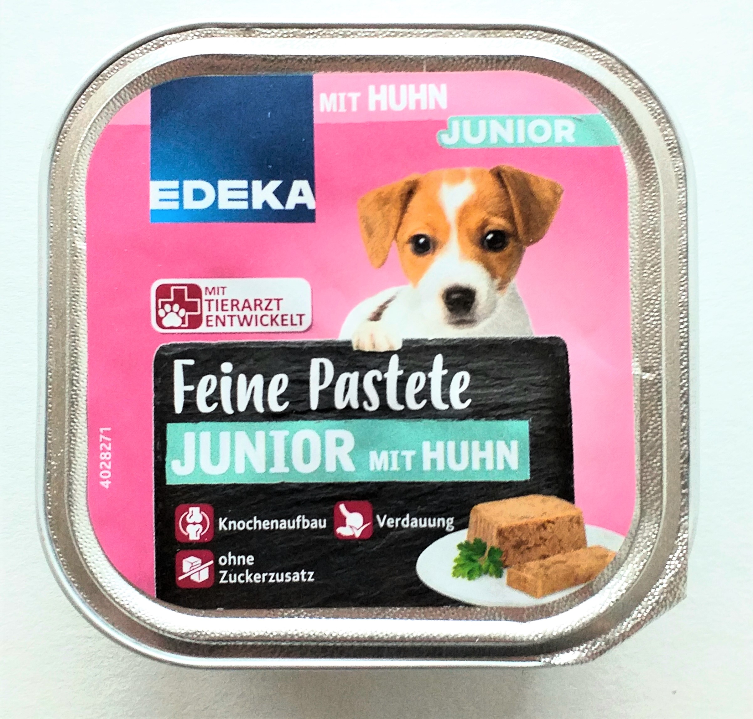 EDEKA Feine Pastete Junior mit Huhn 11 x 150g Packung