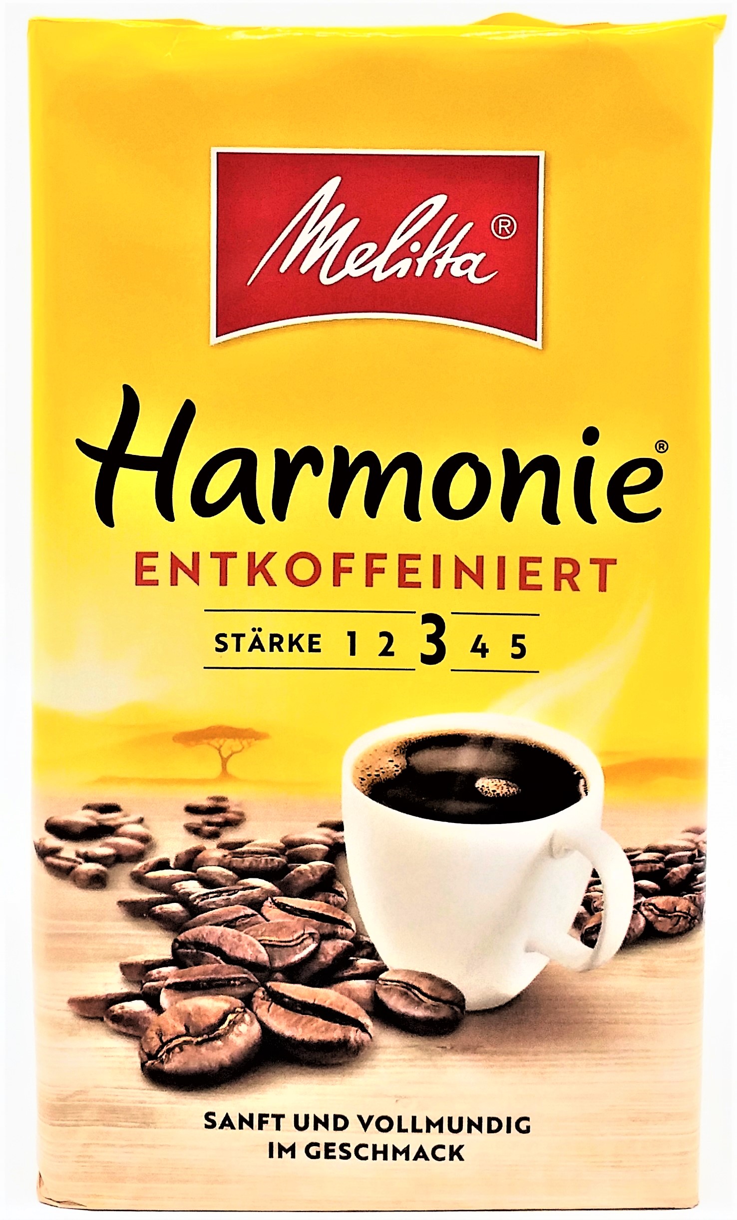 Melitta Cafe Harmonie Entcoffeiniert 500g