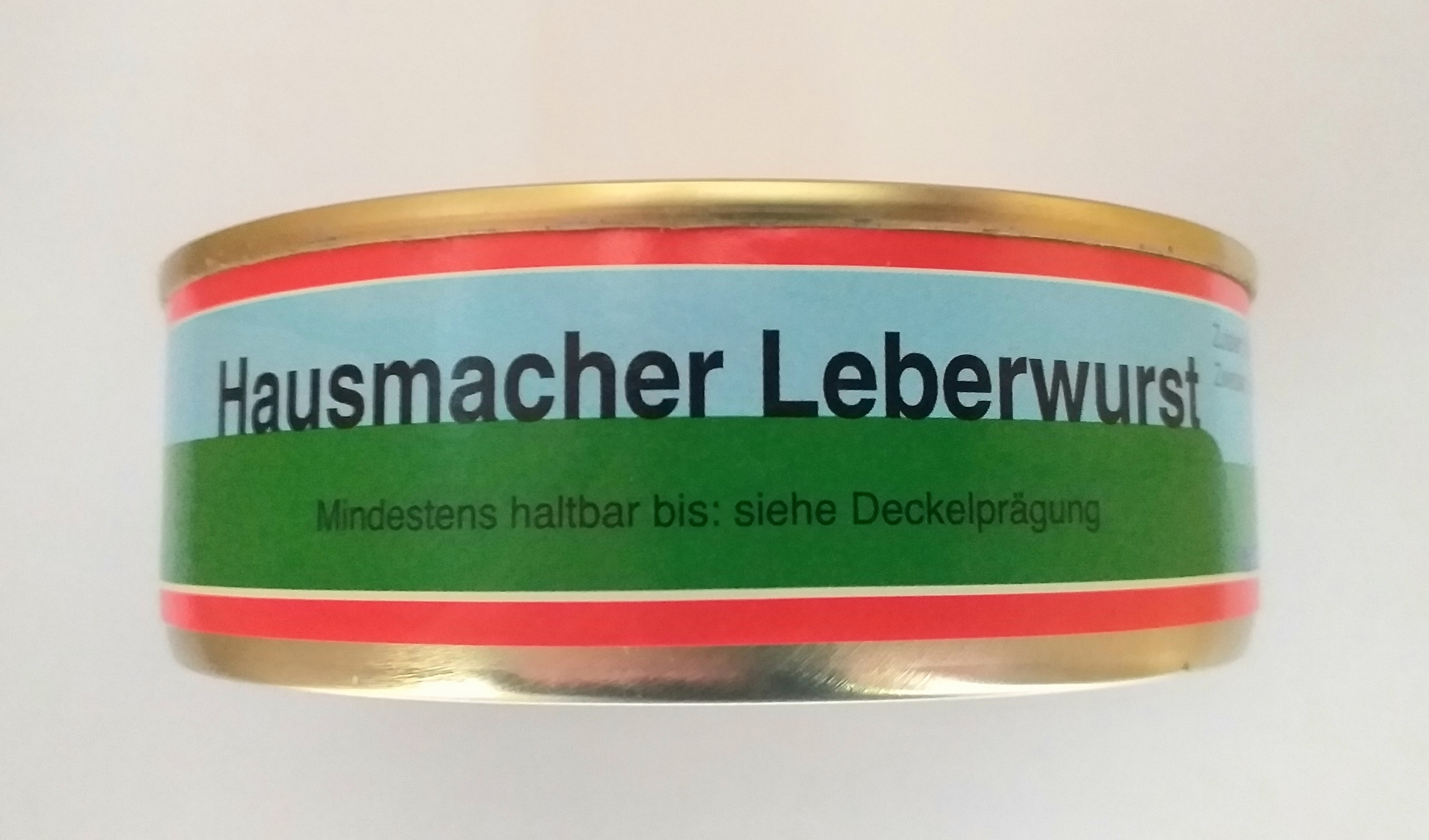 "Regional" Hausmacher Leberwurst Dose 200g