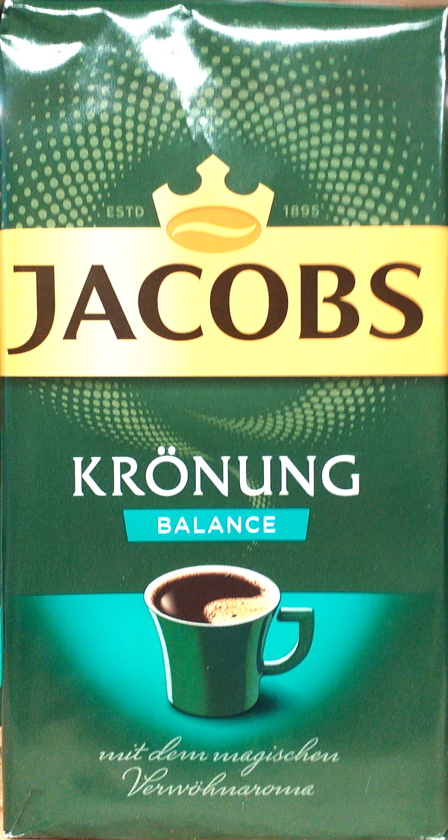 Jacobs Krönung Balance, gemahlen 500g