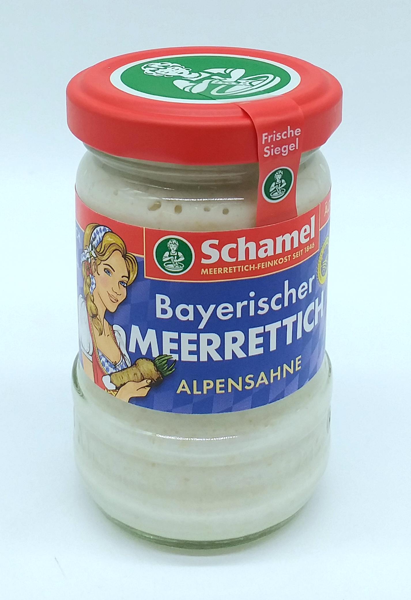 Schamel Bayerischer Meerrettich Alpensahne 135g