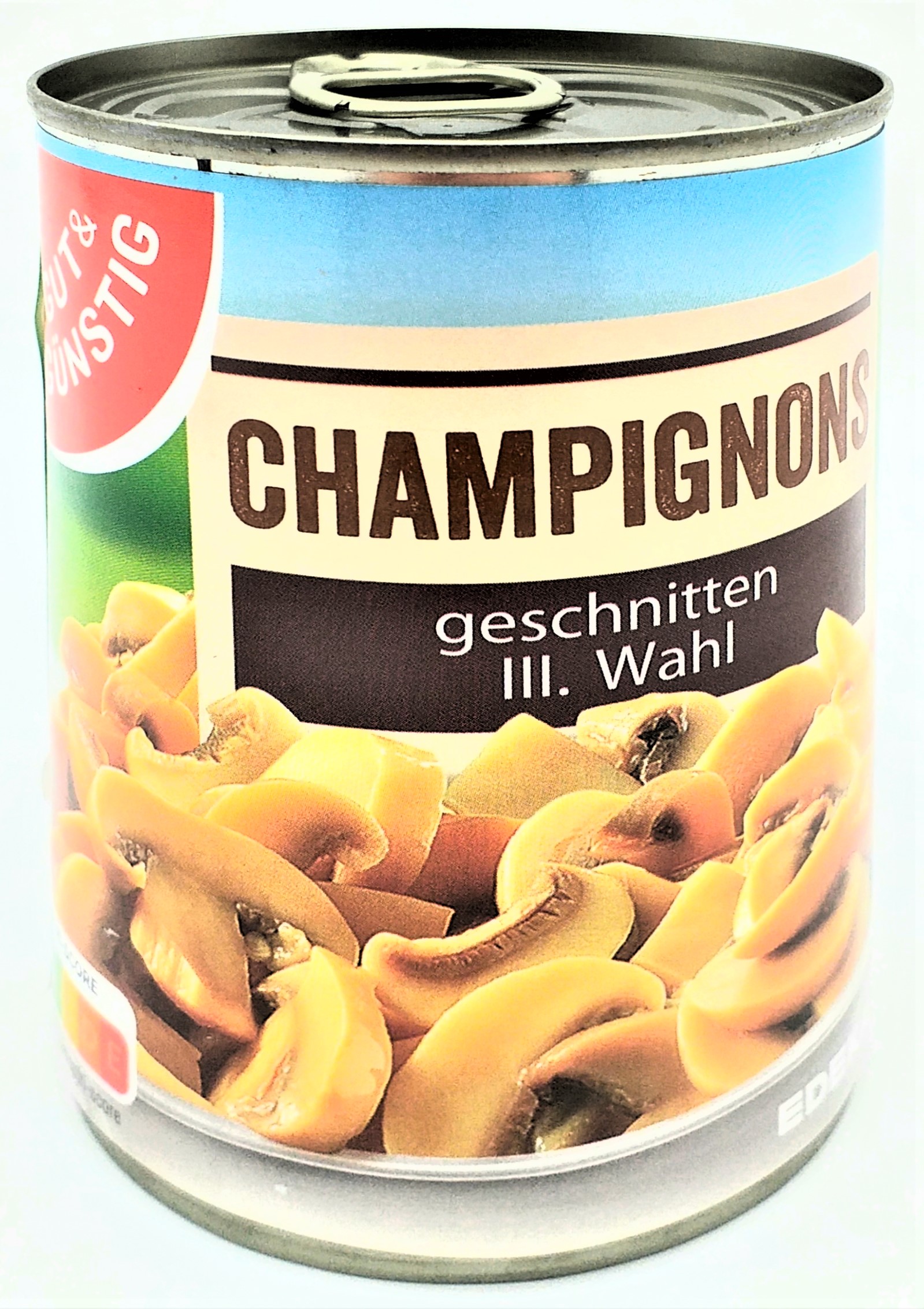G&G Champignons 3.Wahl geschnitten 170g