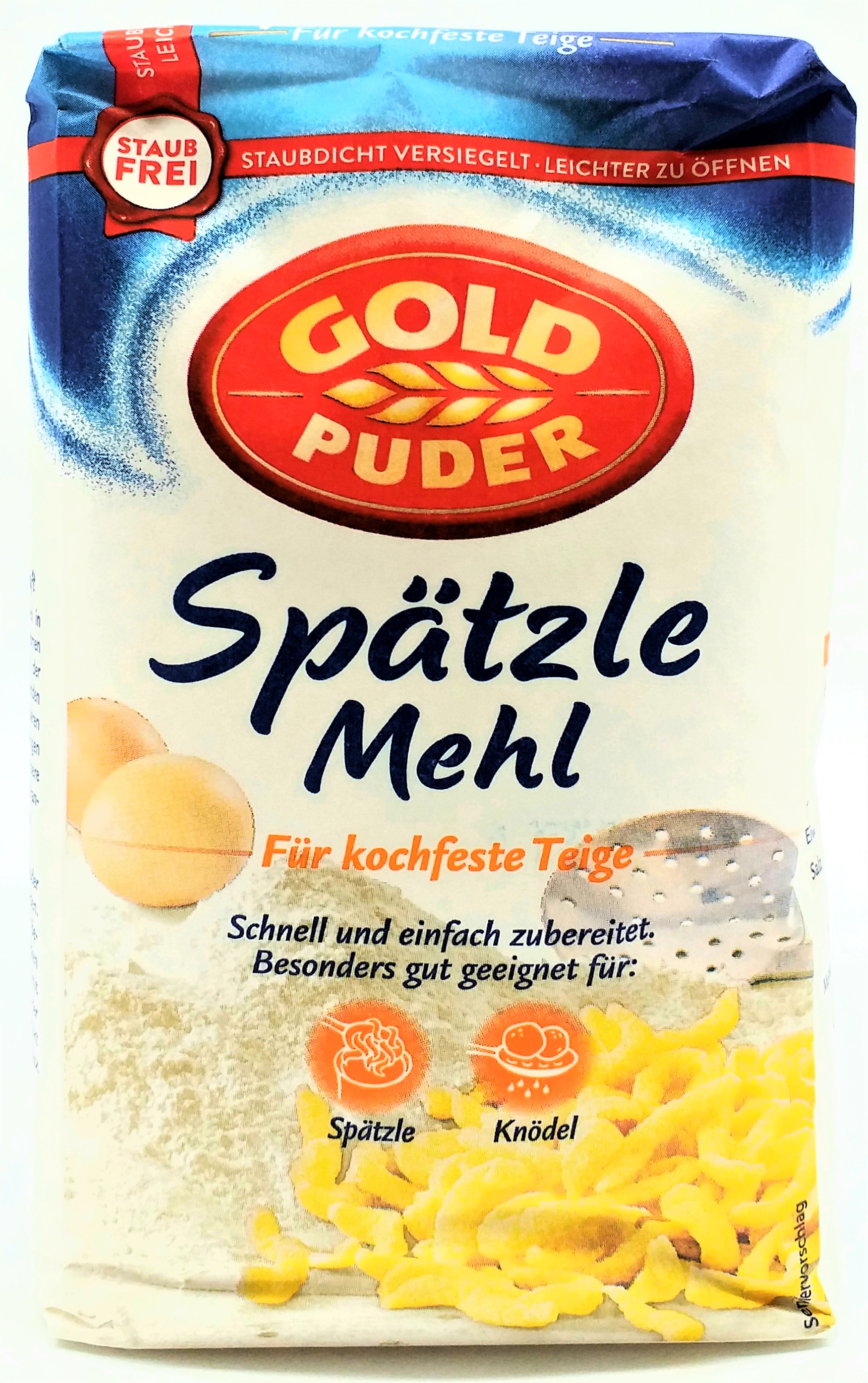 Goldpuder Spätzle Mehl 1kg