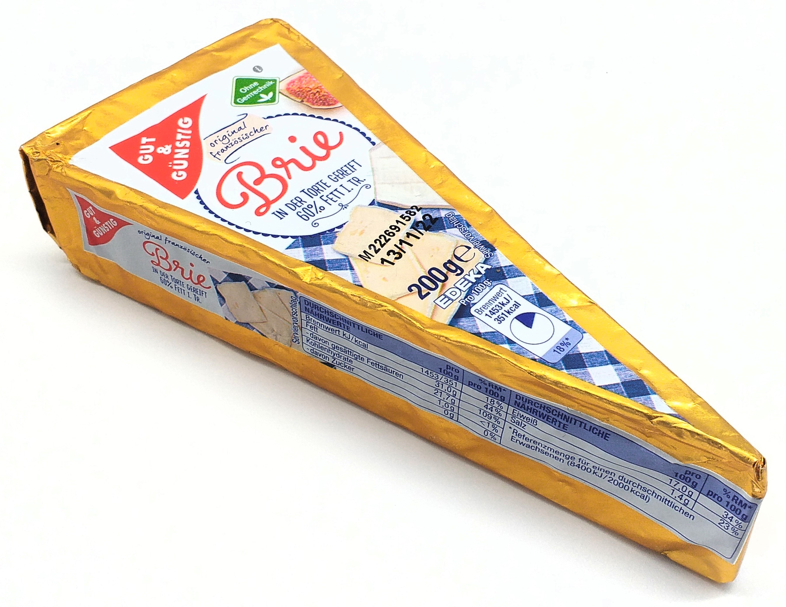 G&G Französicher Brie 60%  Fett i. Tr. 200g