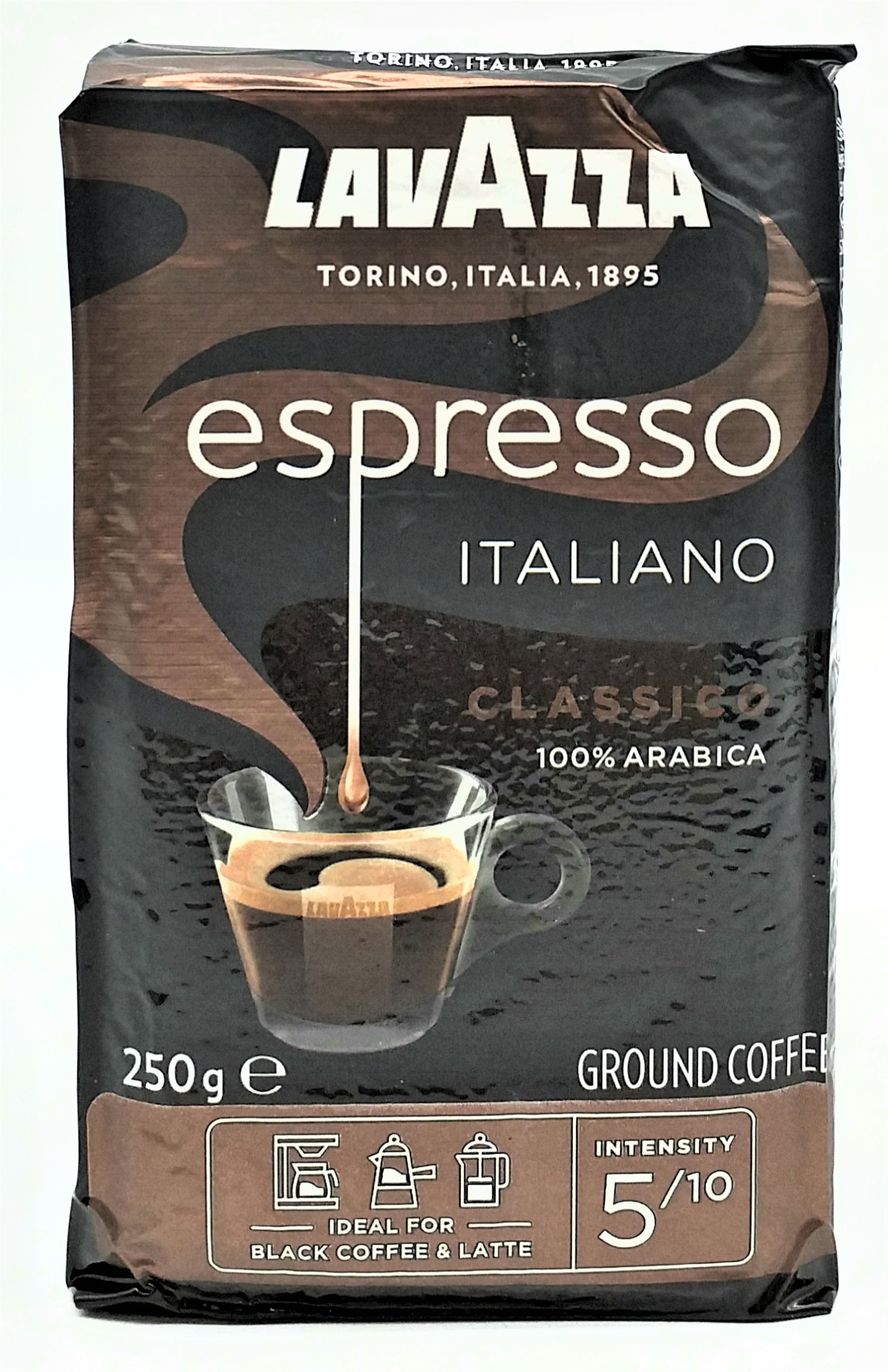 Lavazza Caffe Espresso 100% Arabica gemahlen 250g