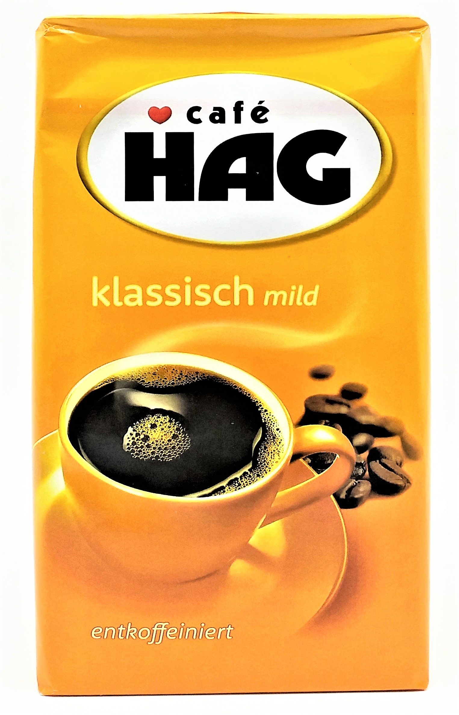 Hag Caffe Crema klassisch mild entkoffeiniert 500g