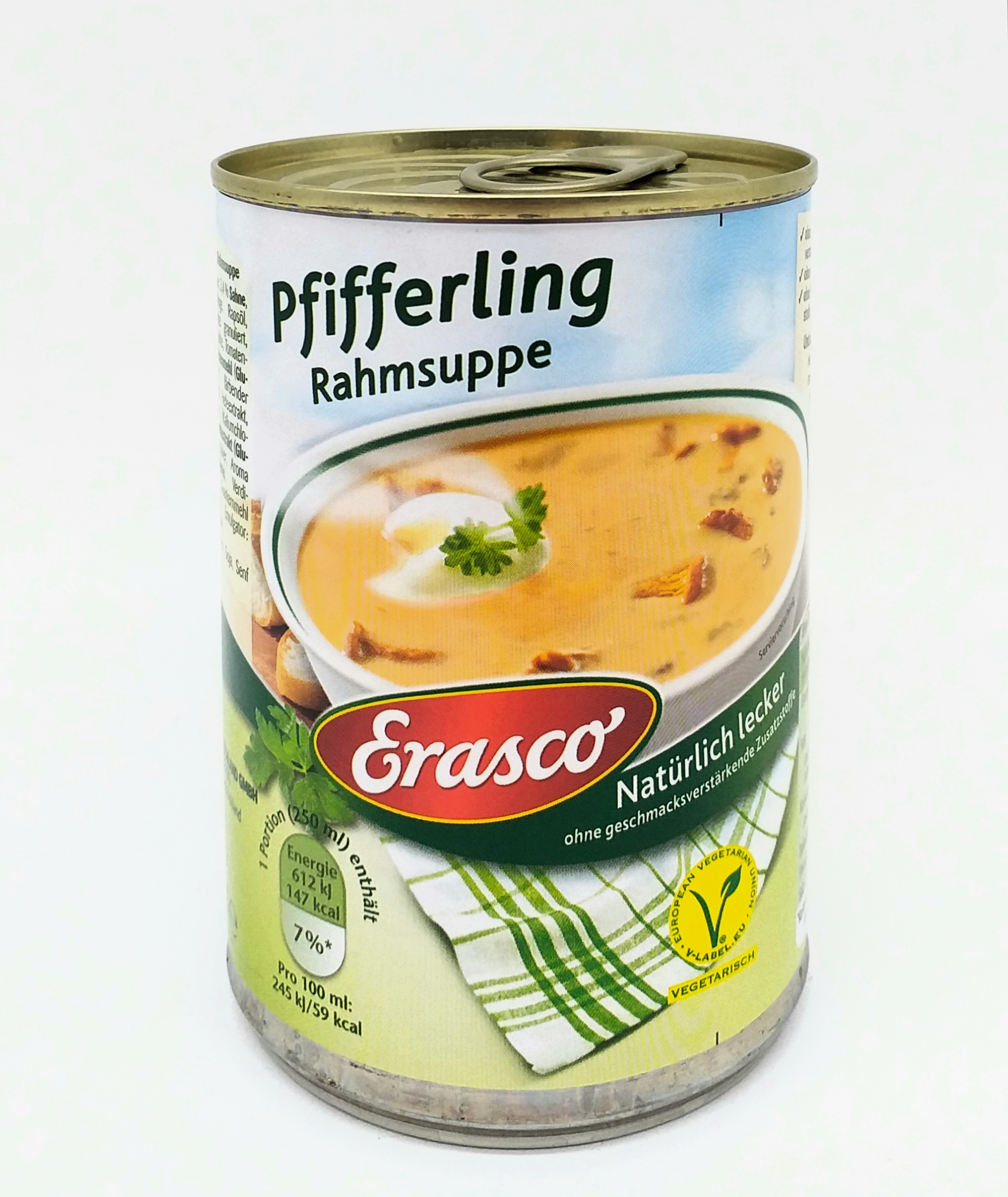 Erasco Pfifferling Rahm Suppe 390ml