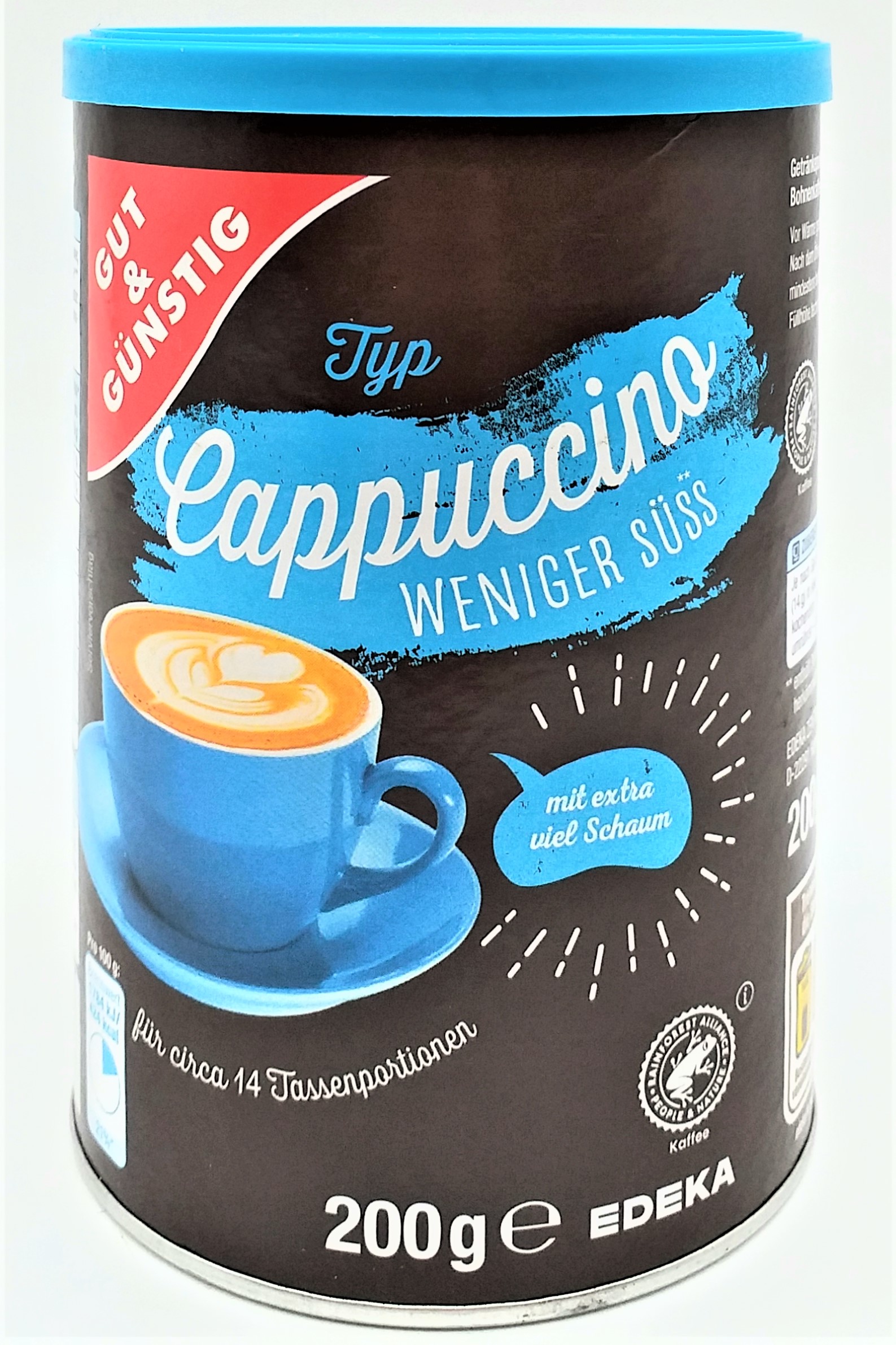 G&G Cappuccino weniger süß 200g