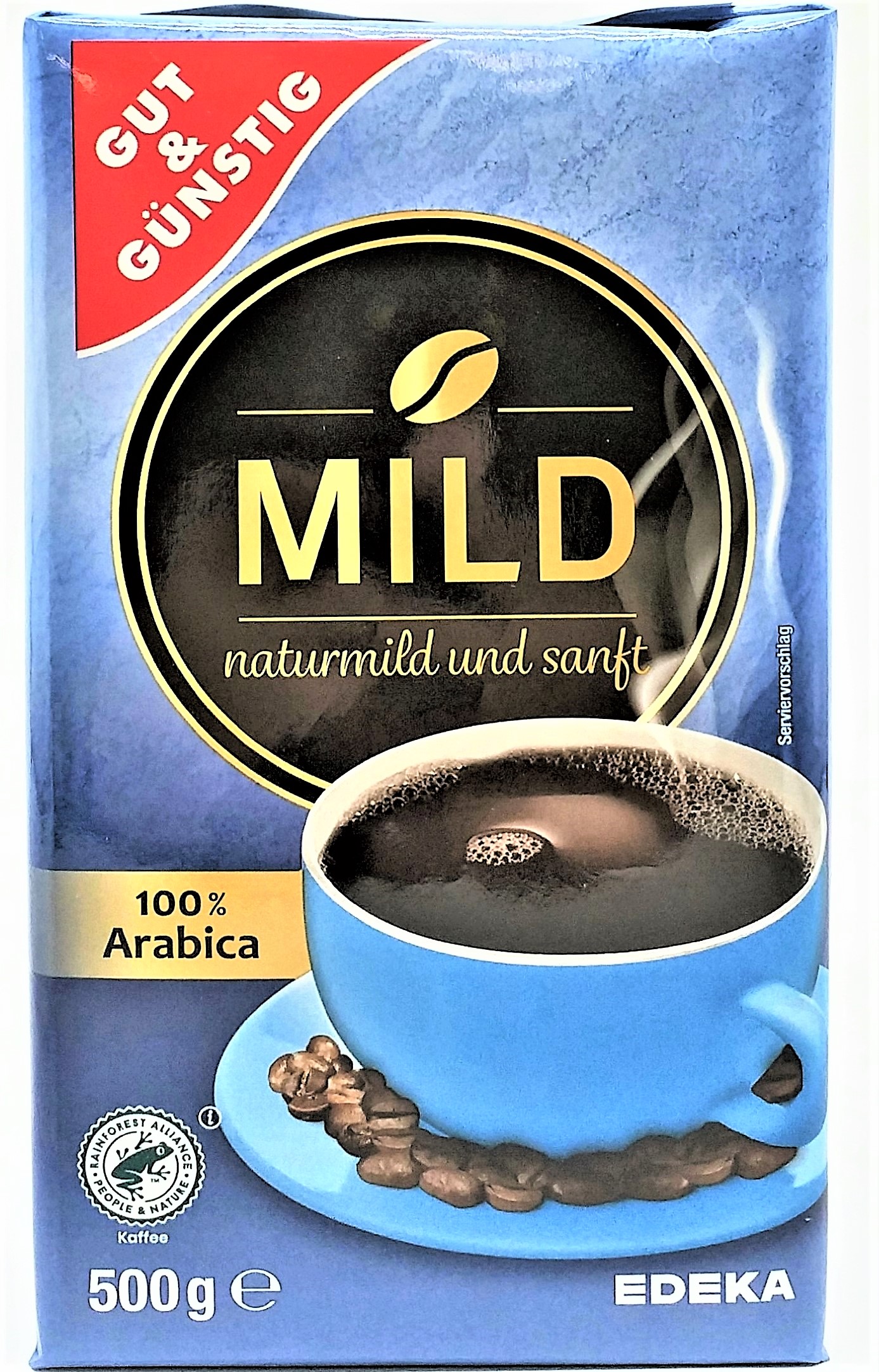G&G Röstkaffee Naturmild 500g