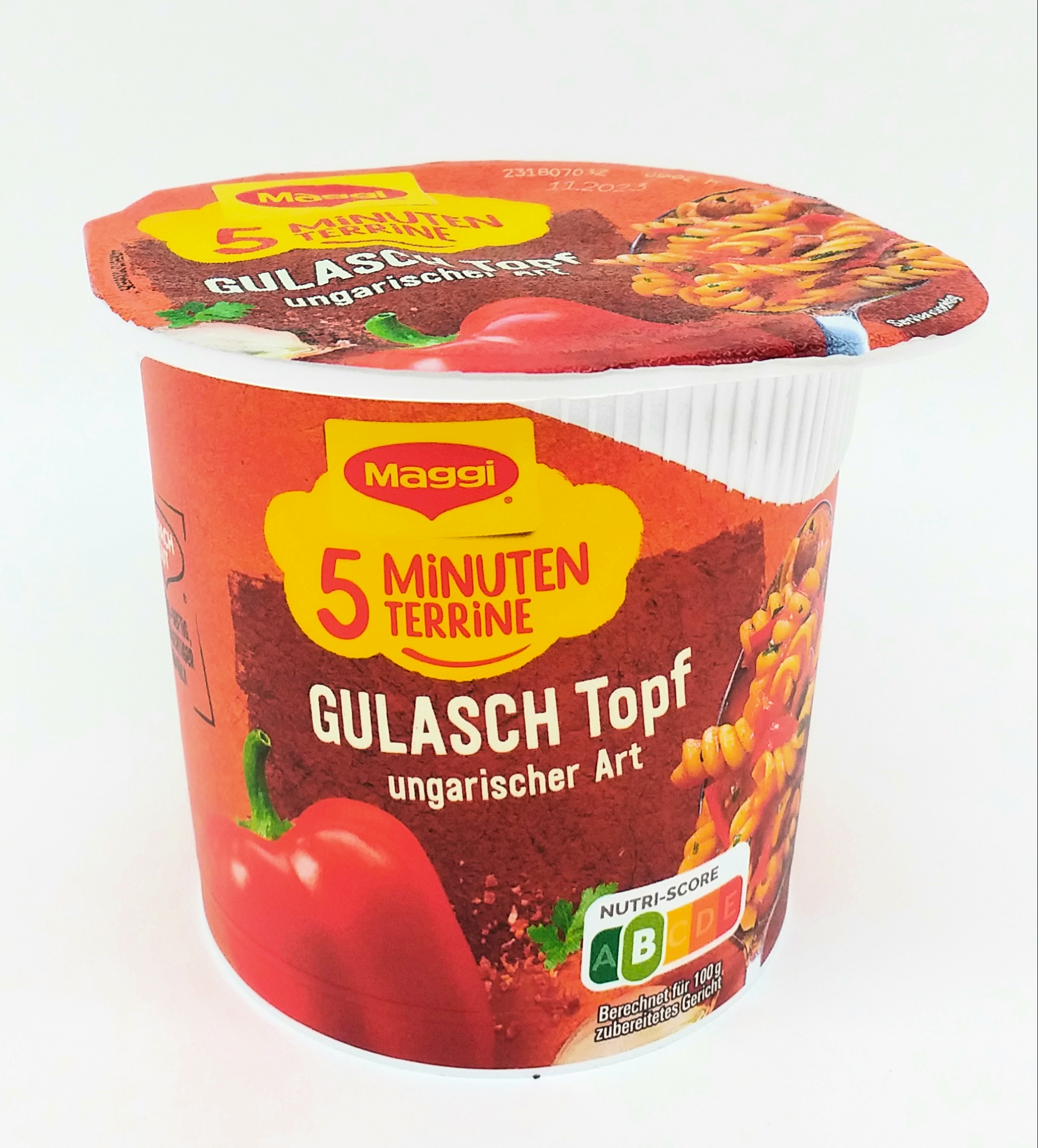 Maggi 5 Minuten Terrine Gulaschtopf 57g