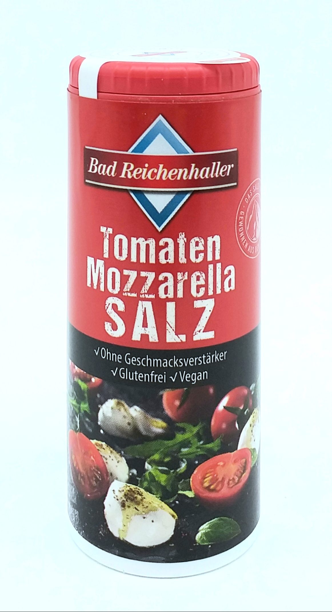Bad Reichenhaller Mozzarella Tomaten Salz m. Folsäure.90g