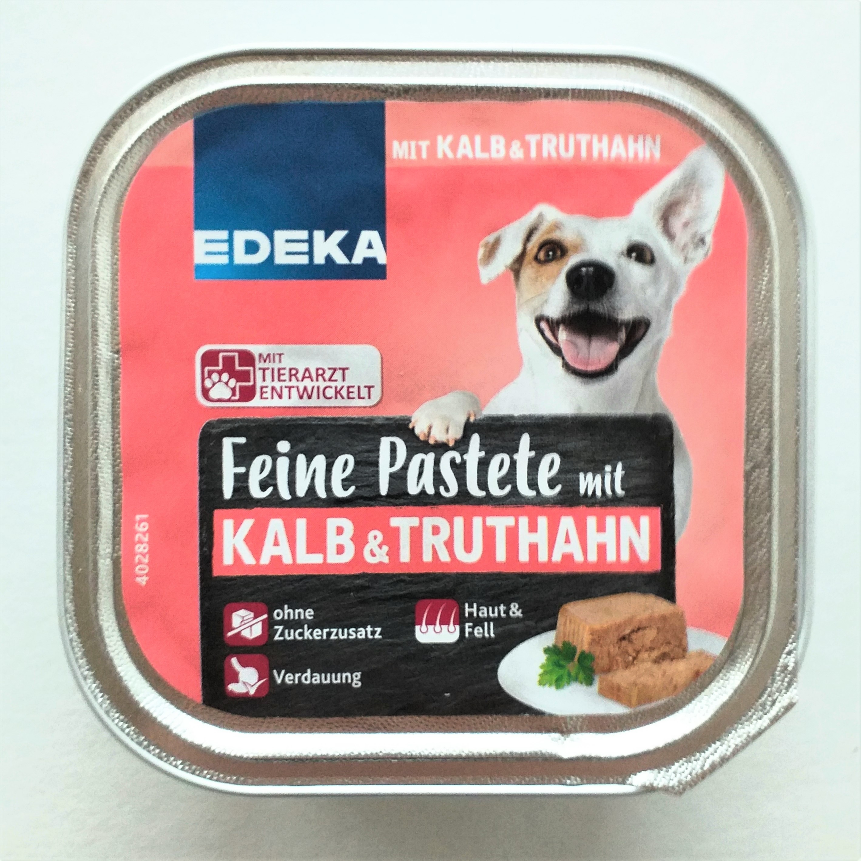 EDEKA Feine Pastete Kalb und Truthahn 11 x 150g Packung 