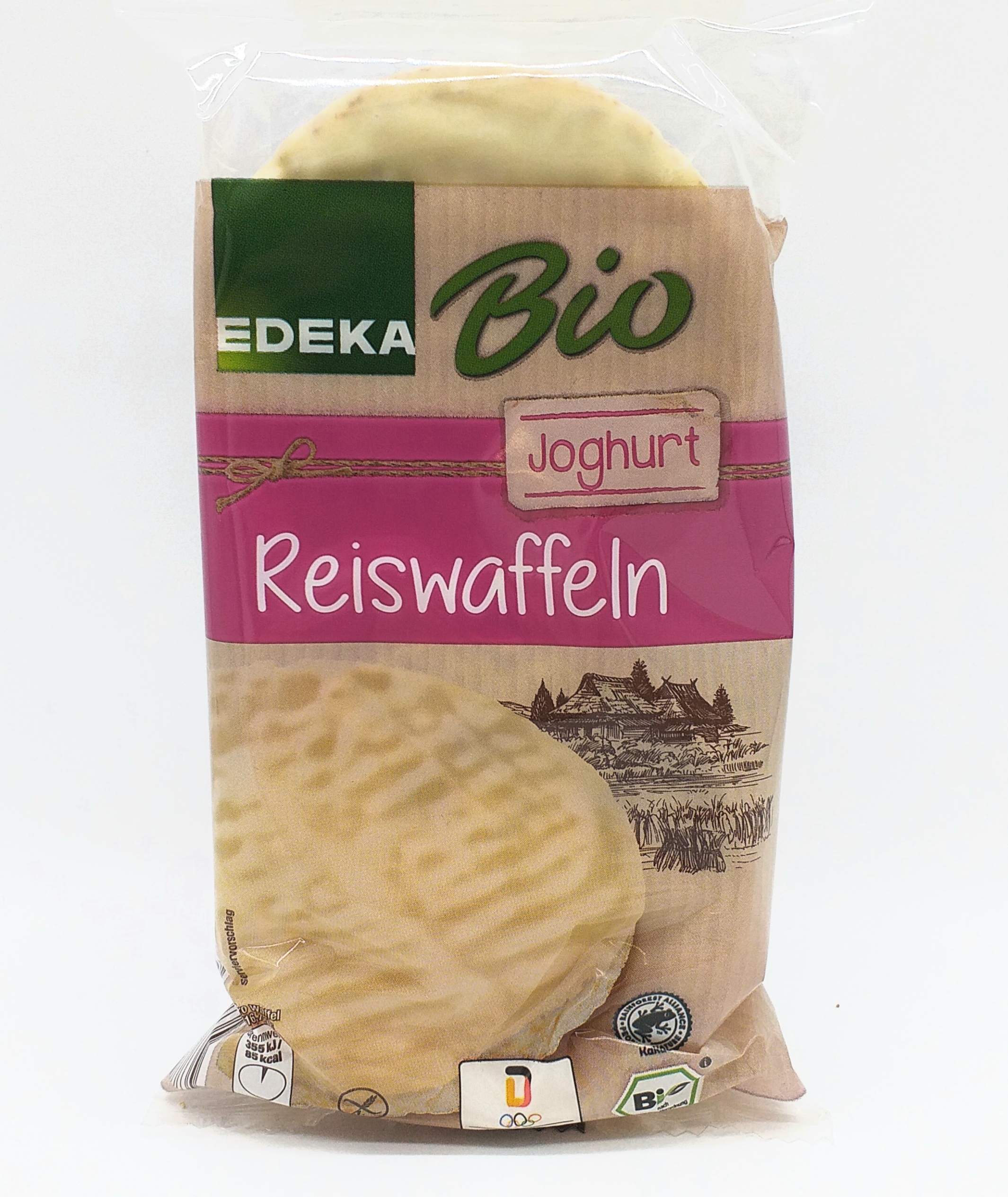 EDEKA Bio Reiswaffeln mit Joghurtüberzug 100g