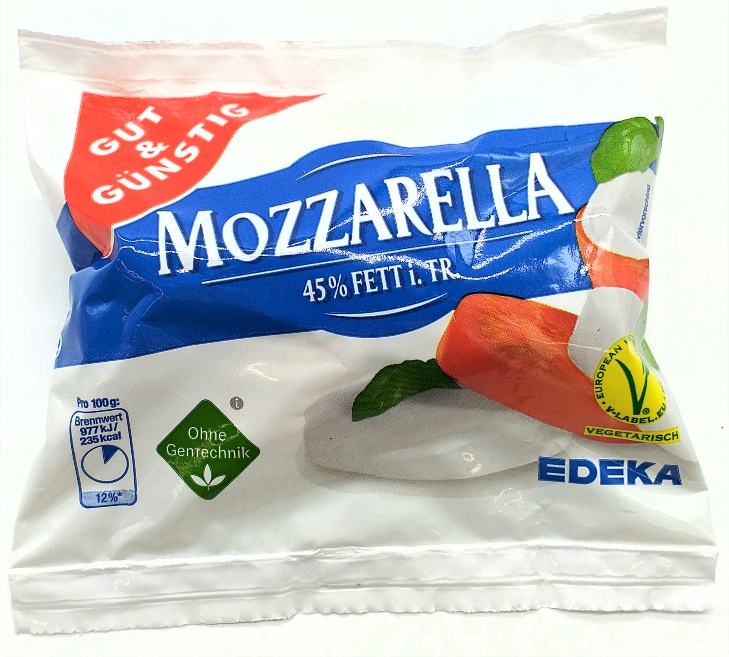 G&G Mozzarella 45% Fett i. Tr. 125g