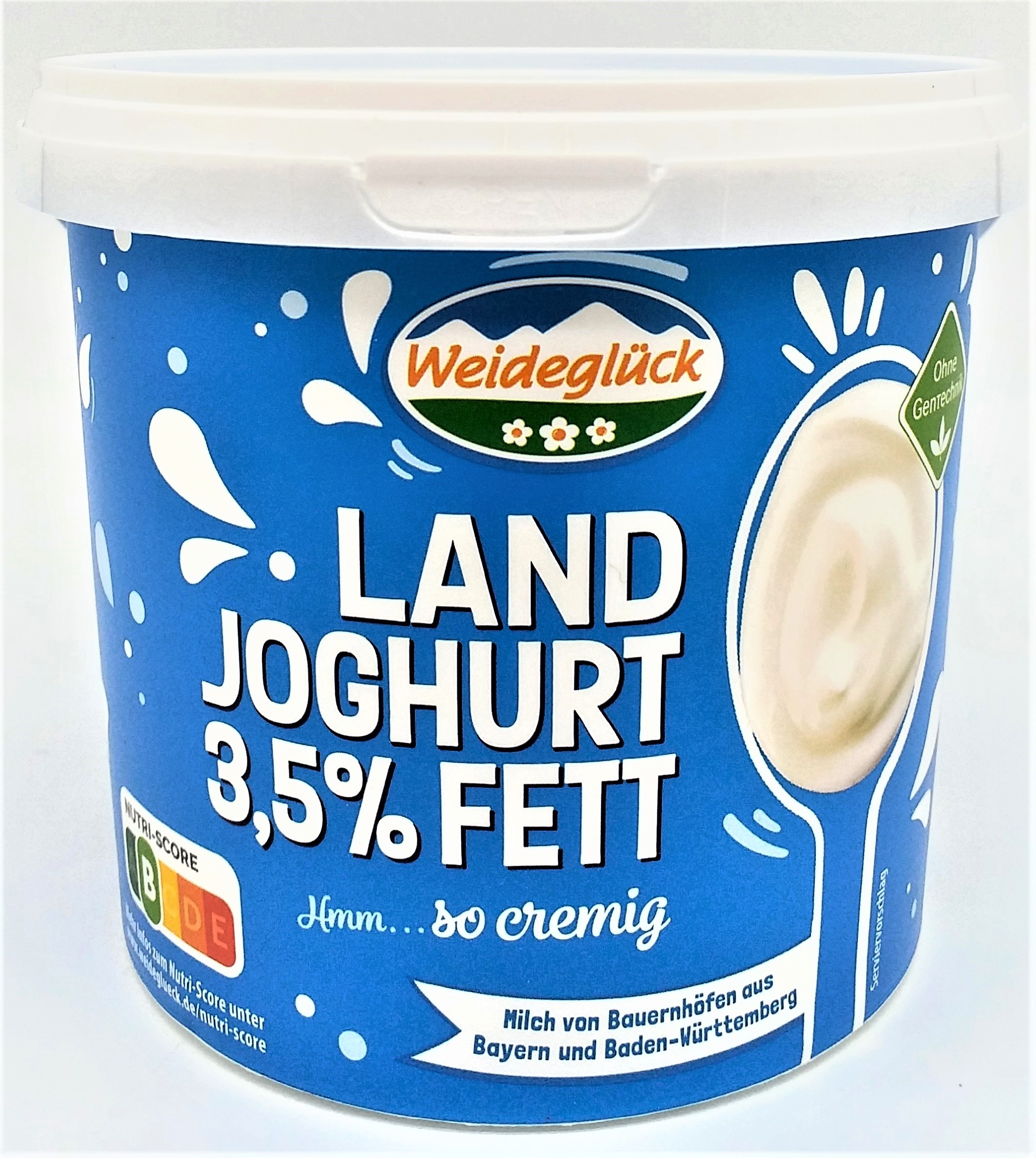 Weideglück Landjoghurt mild 3,5% 1kg