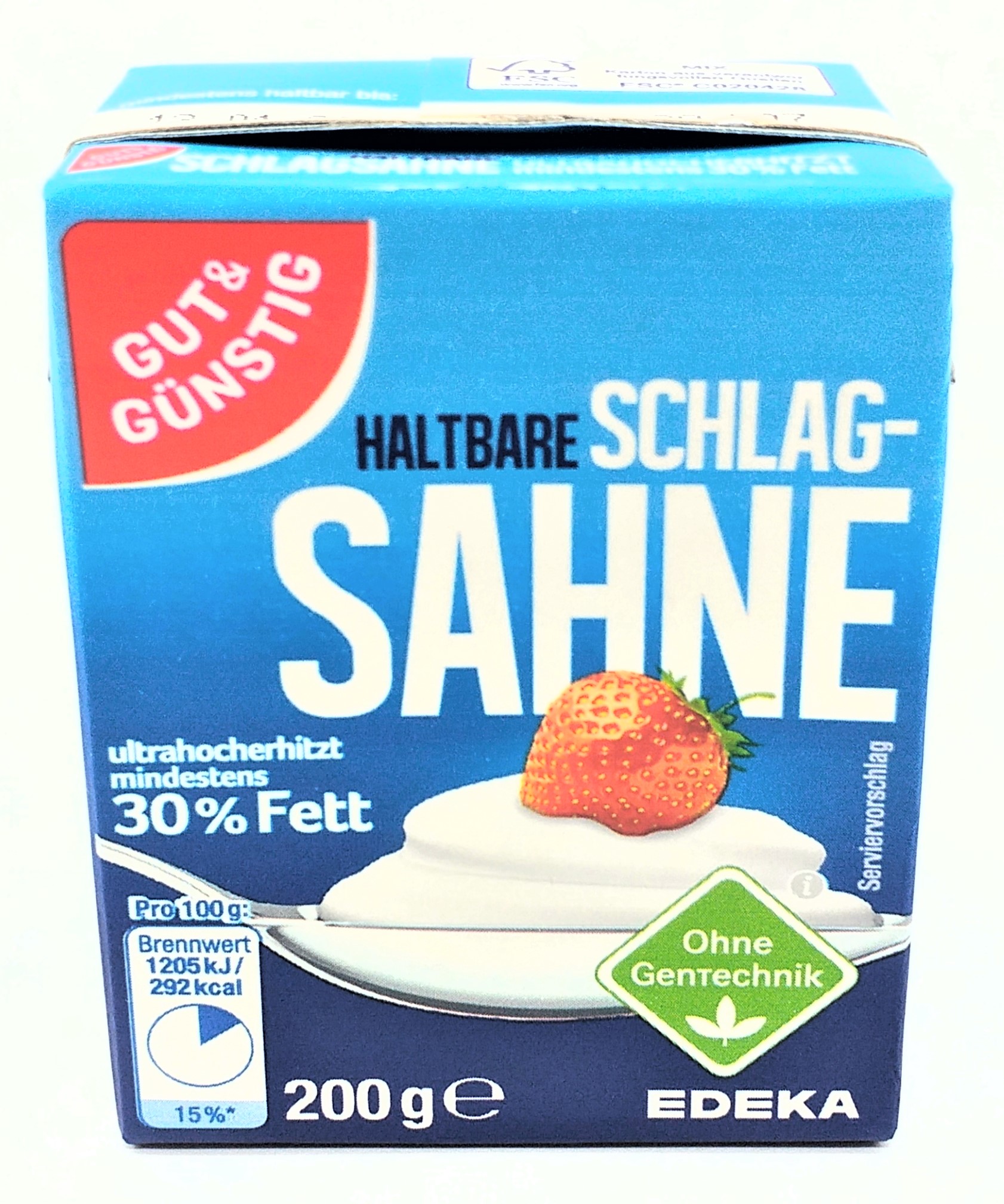 G&G H-Schlagsahne 30% 200g