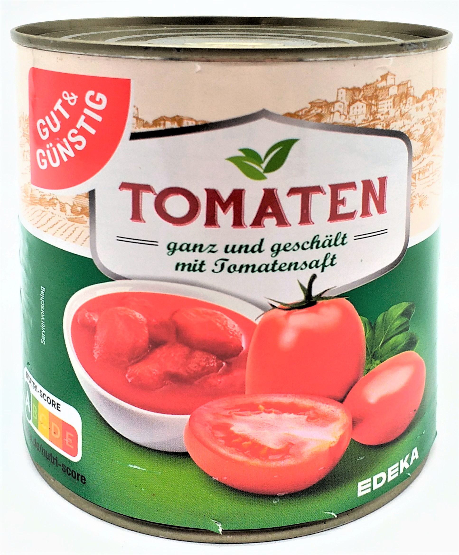 G&G Tomaten ganz und geschält mit Tomatensaft 800g