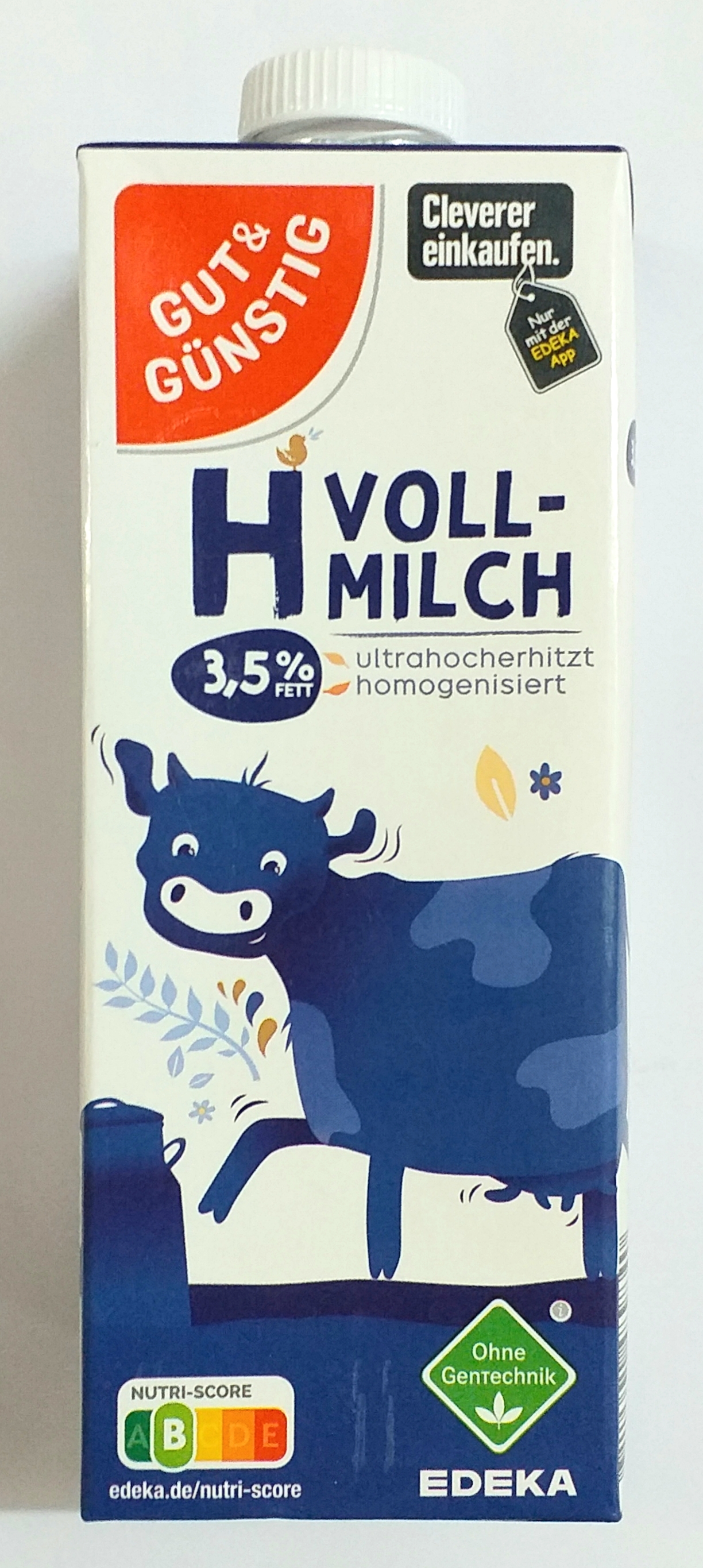 G&G H-Milch 3,5% Fett 1l