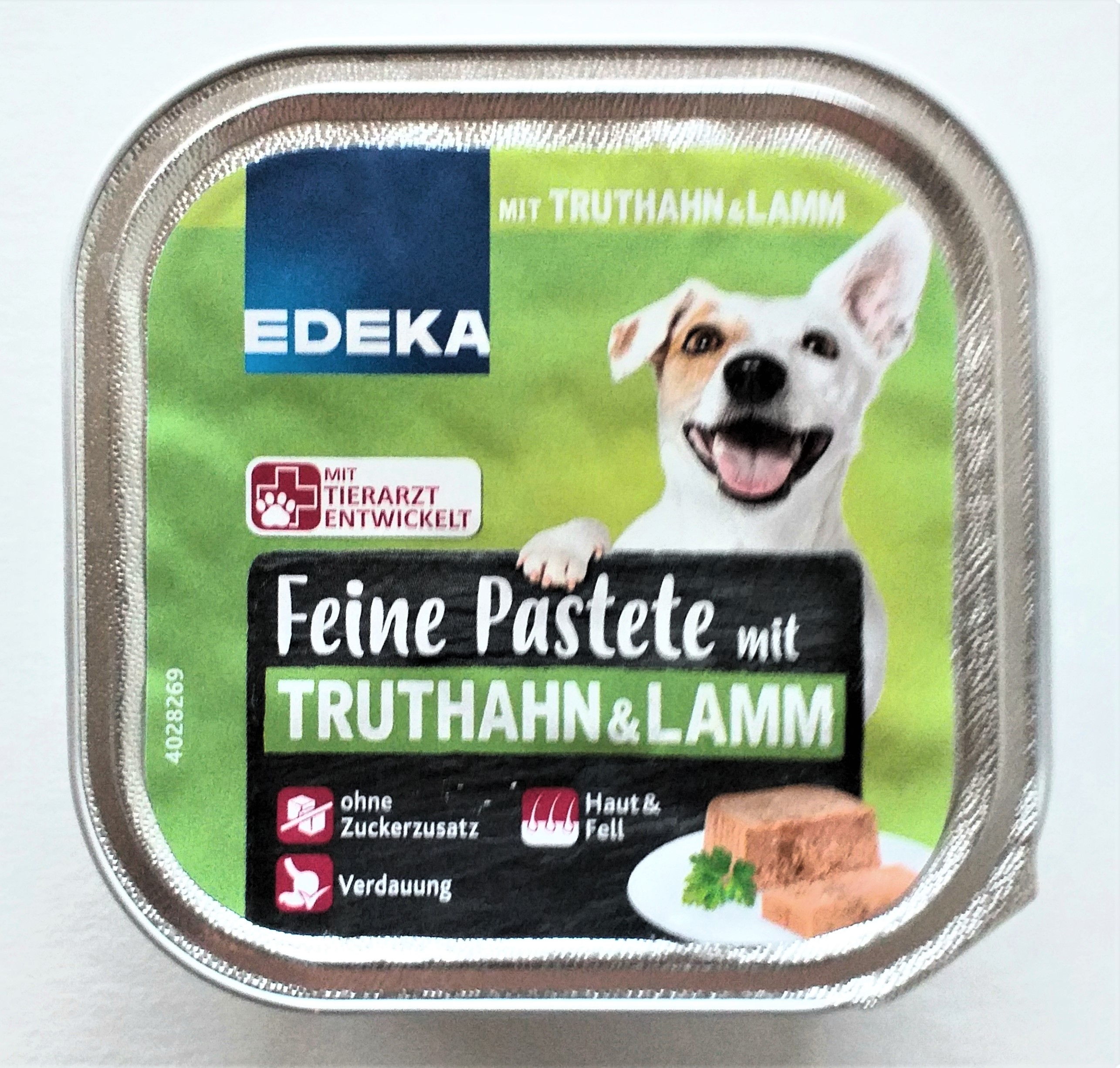 EDEKA Feine Pastete Truthahn und Lamm 11 x 150g Packung