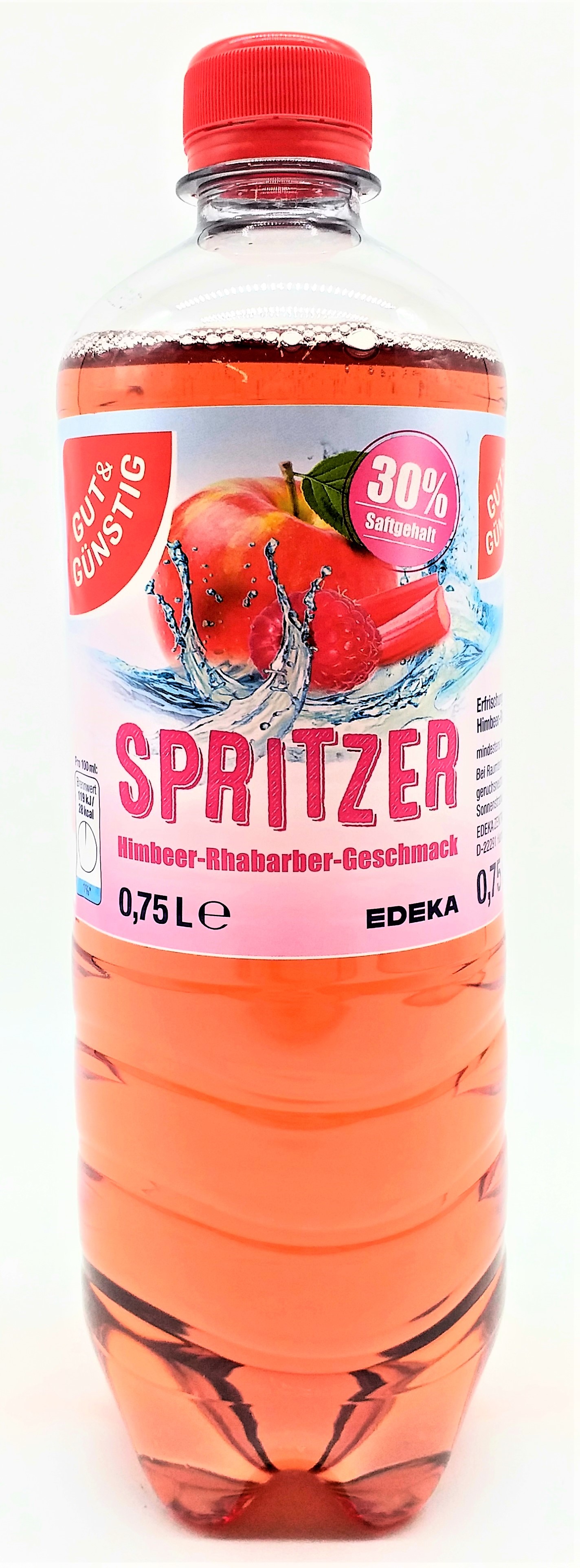 G&G Spritzer Himbeer-Rhabarber 0,75l 6er