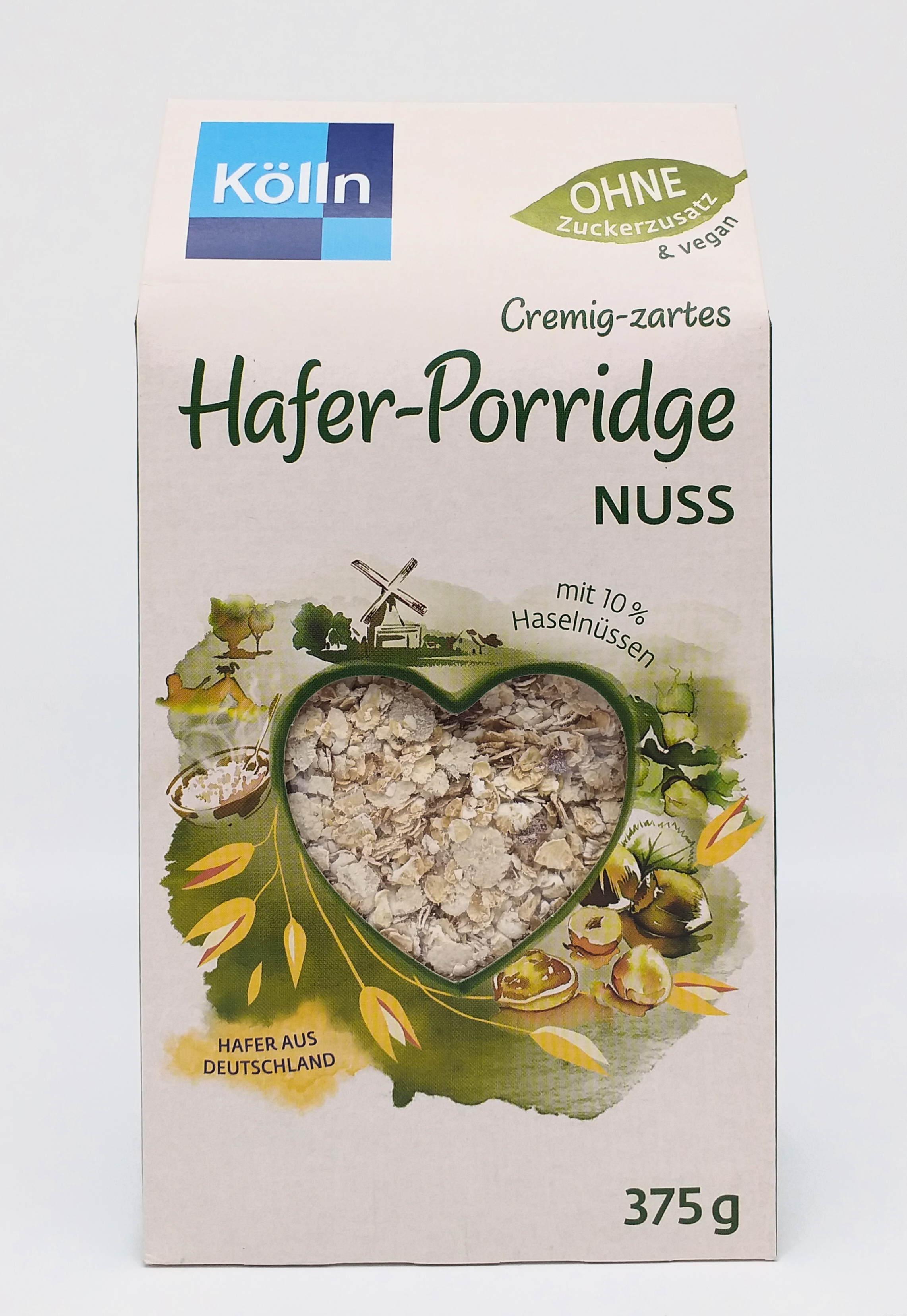 Kölln Hafer-Porridge Nuss 375g