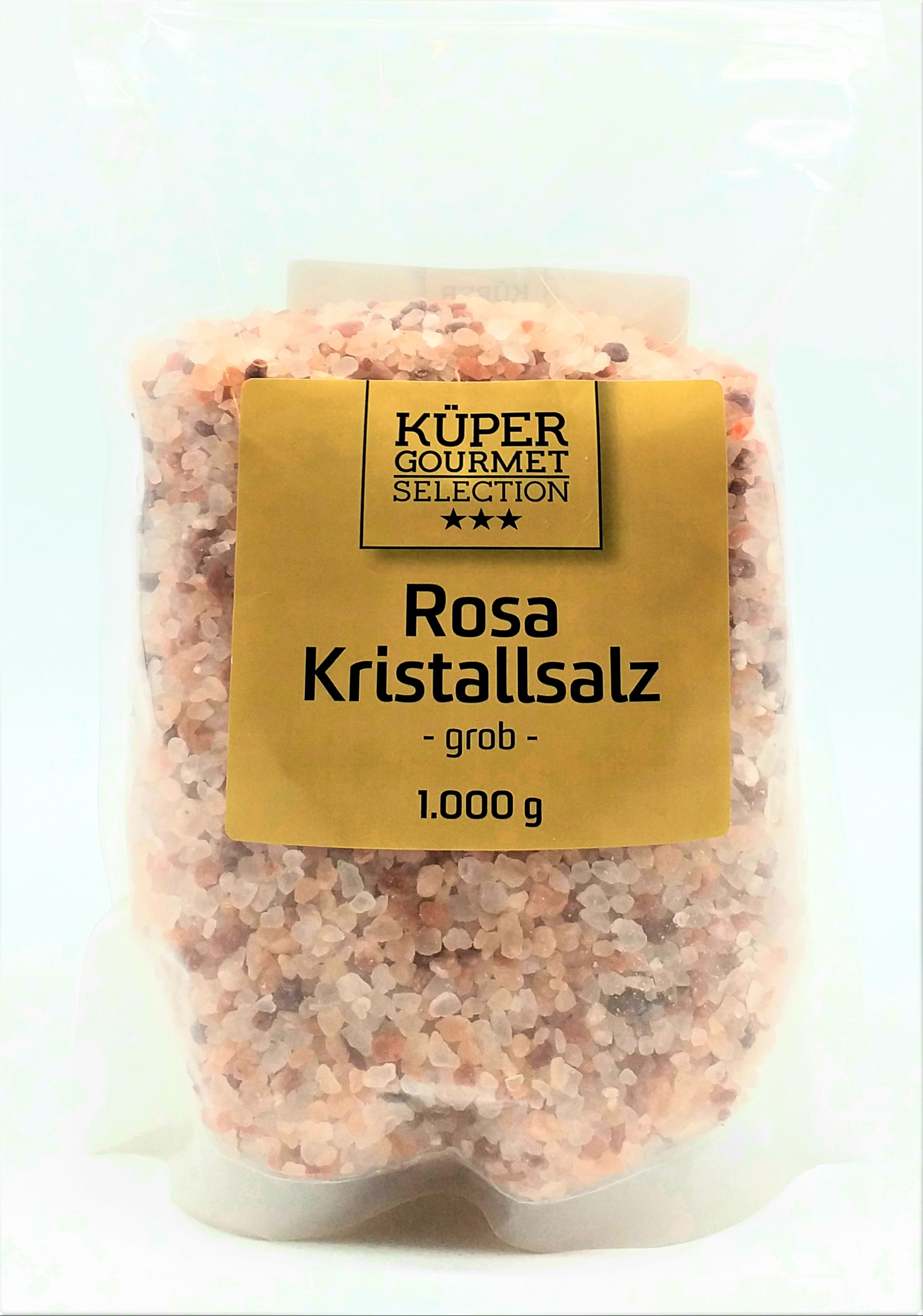 Küper rosa Kristall Salz grob 1kg