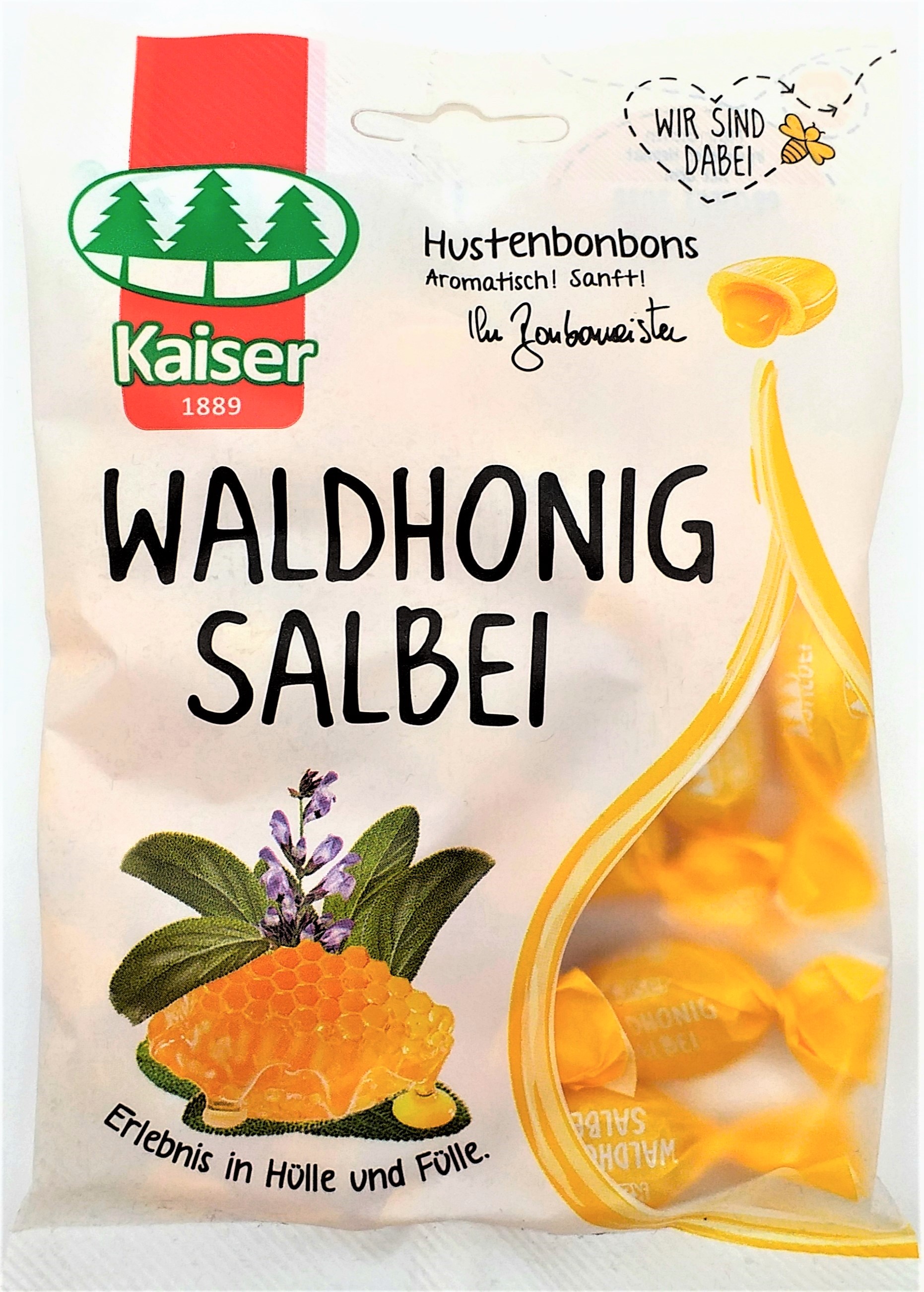 Kaiser Waldhonig-Salbei Bonbons gefüllt 90g